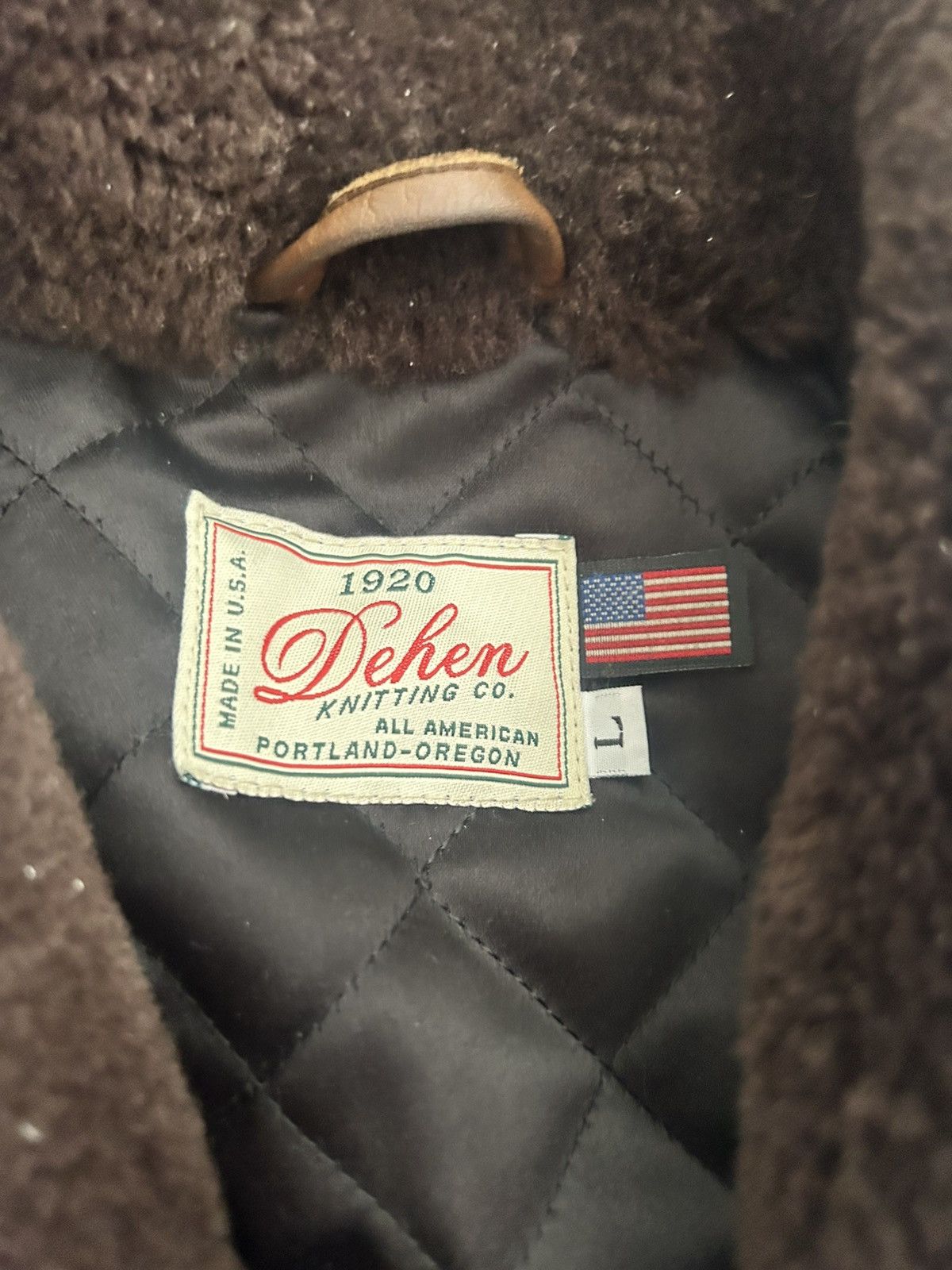 Dehen 1920 Dehen Winston Tweed Flight Jacket Size Large Size US L / EU 52-54 / 3 - 4 Thumbnail