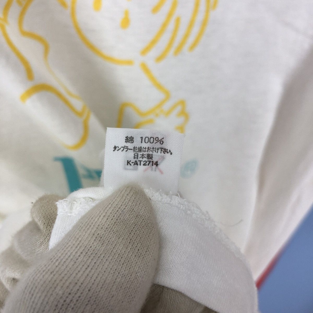 Japanese Brand 90s Vintage PRIMO Crew Neck T Shirt #1499/AZ Size US M / EU 48-50 / 2 - 7 Thumbnail