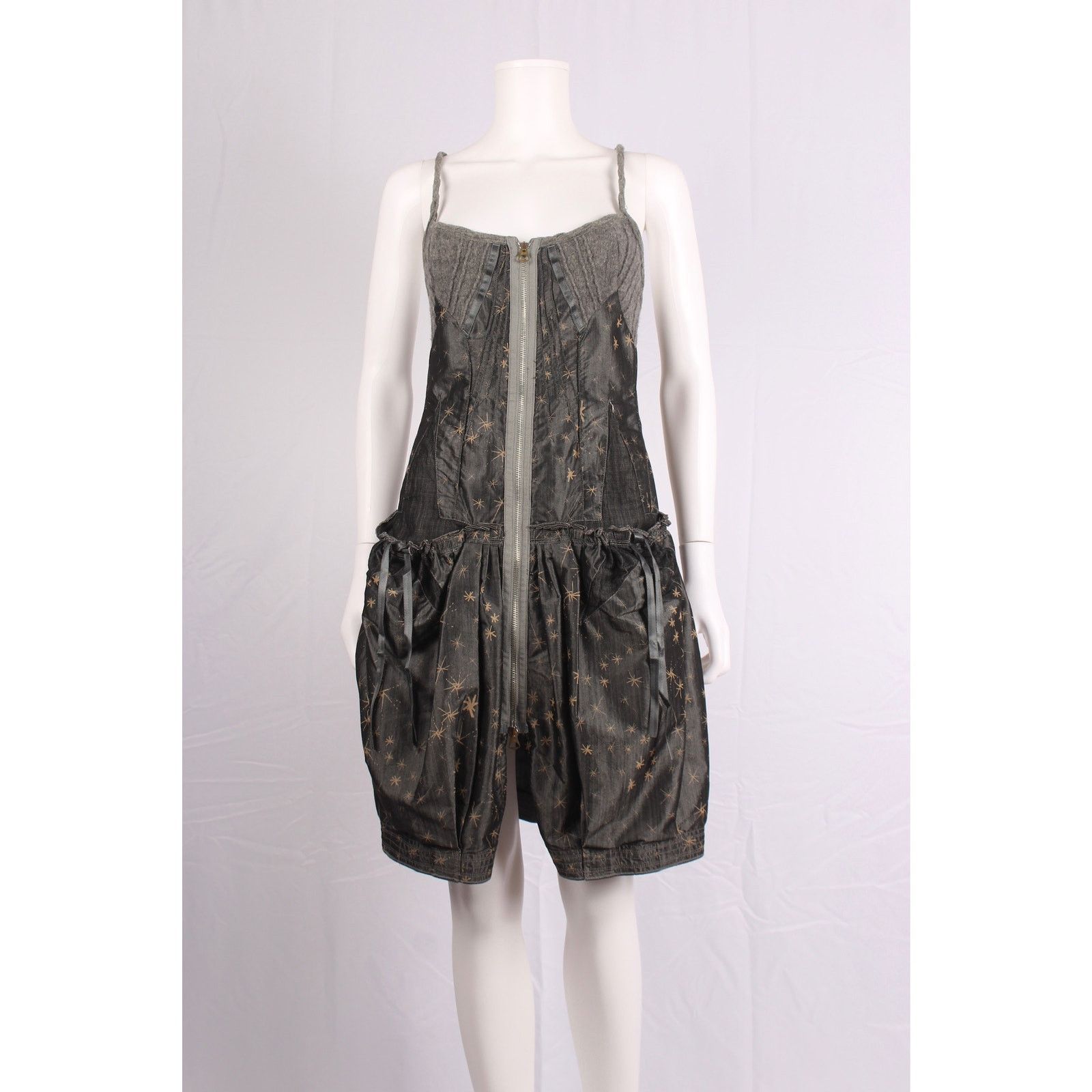 Marithe + Francois Girbaud Rare Marithé François Girbaud Star Bustier Dress Size S / US 4 / IT 40 - 2 Thumbnail