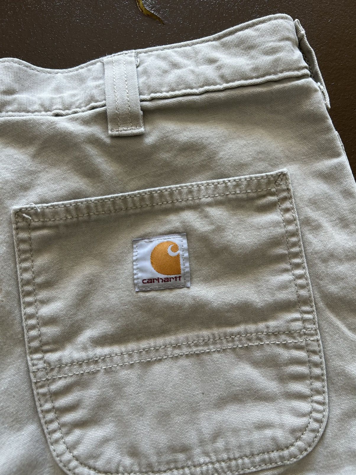 Carhartt Carhartt Denim Shorts Tan Jorts Size US 32 / EU 48 - 5 Thumbnail