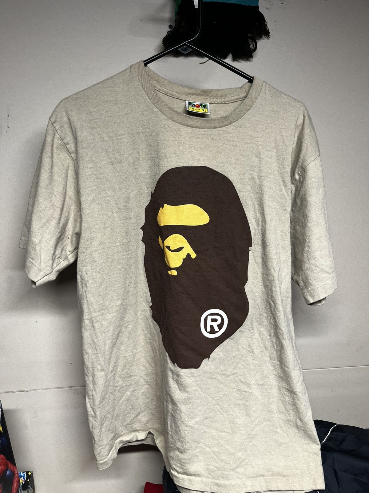 Bape Bape Vintage Big Head Bathing Ape Single Stitch XL Back Hit Size US XL / EU 56 / 4 - 1 Thumbnail