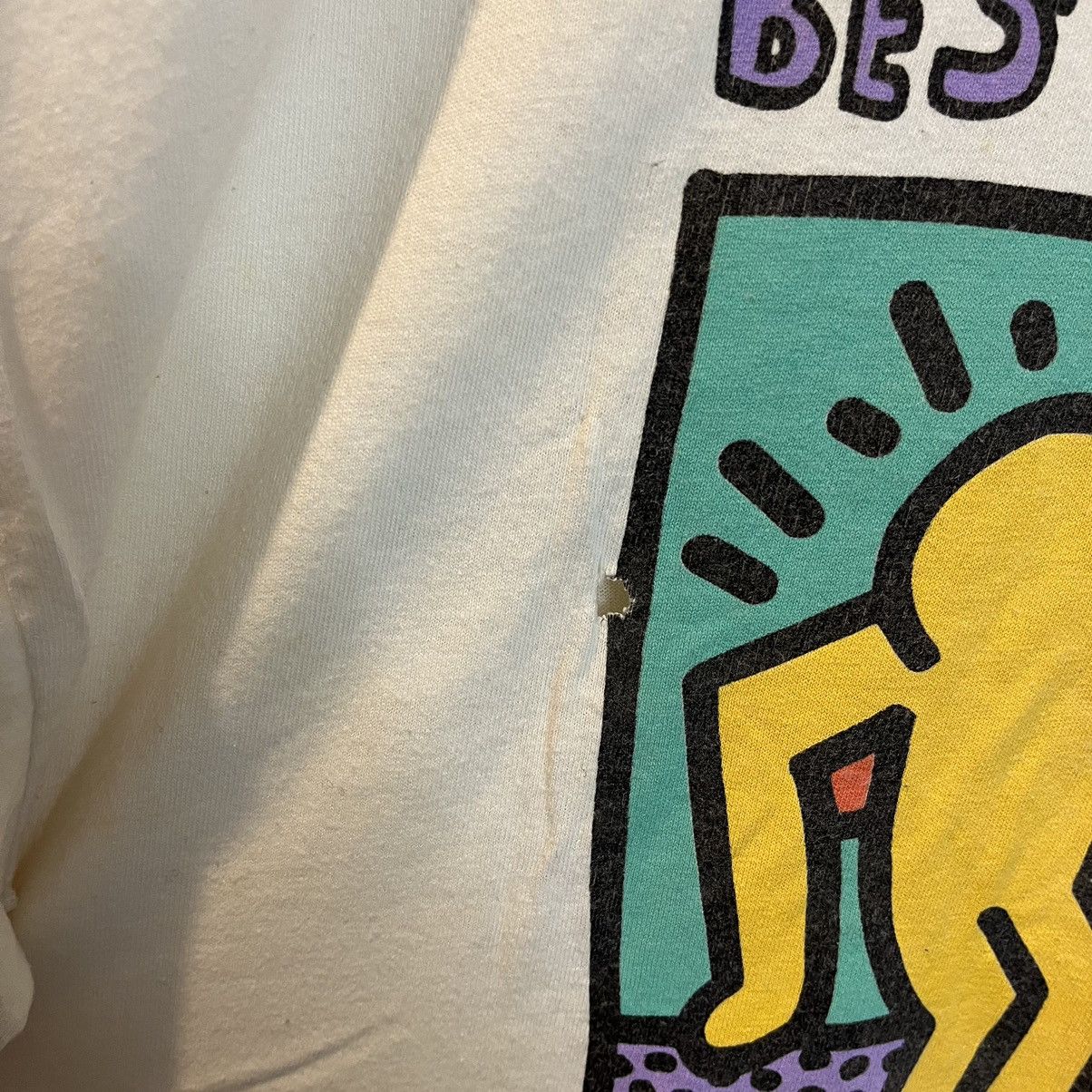 Arts & Science 00's Keith Harring Best Buddies Art Shirt Size US L / EU 52-54 / 3 - 12 Thumbnail