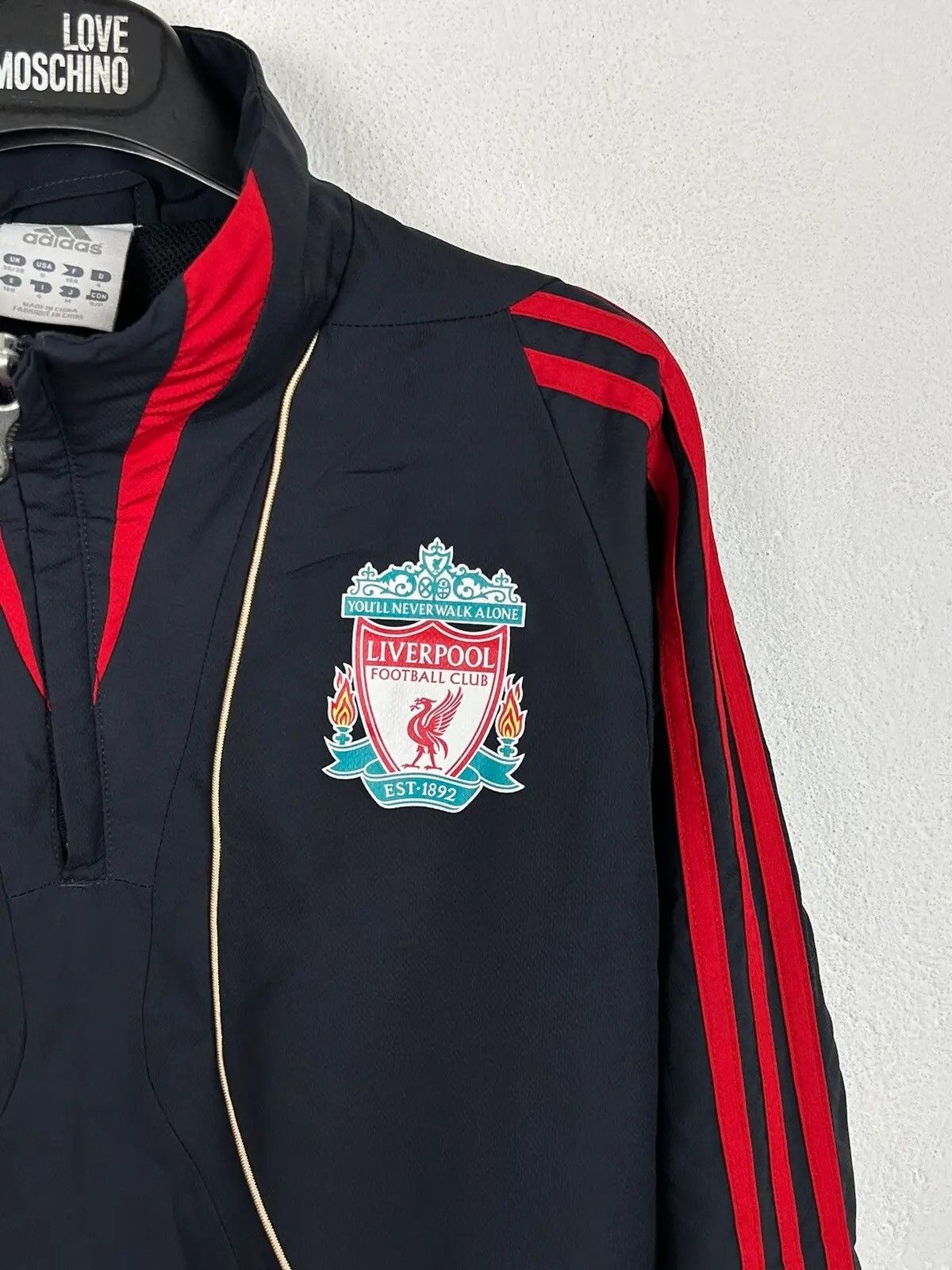 Adidas Adidas x Liverpool F.C. 2009/10 Sportswear Pullover Jacket Size US S / EU 44-46 / 1 - 3 Thumbnail