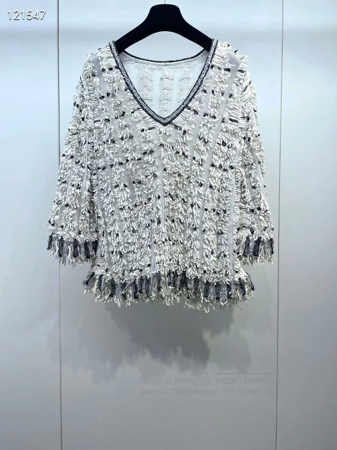 Chanel Chanel Waterfall Fringe Top. Size XS / US 0-2 / IT 36-38 - 2 Thumbnail