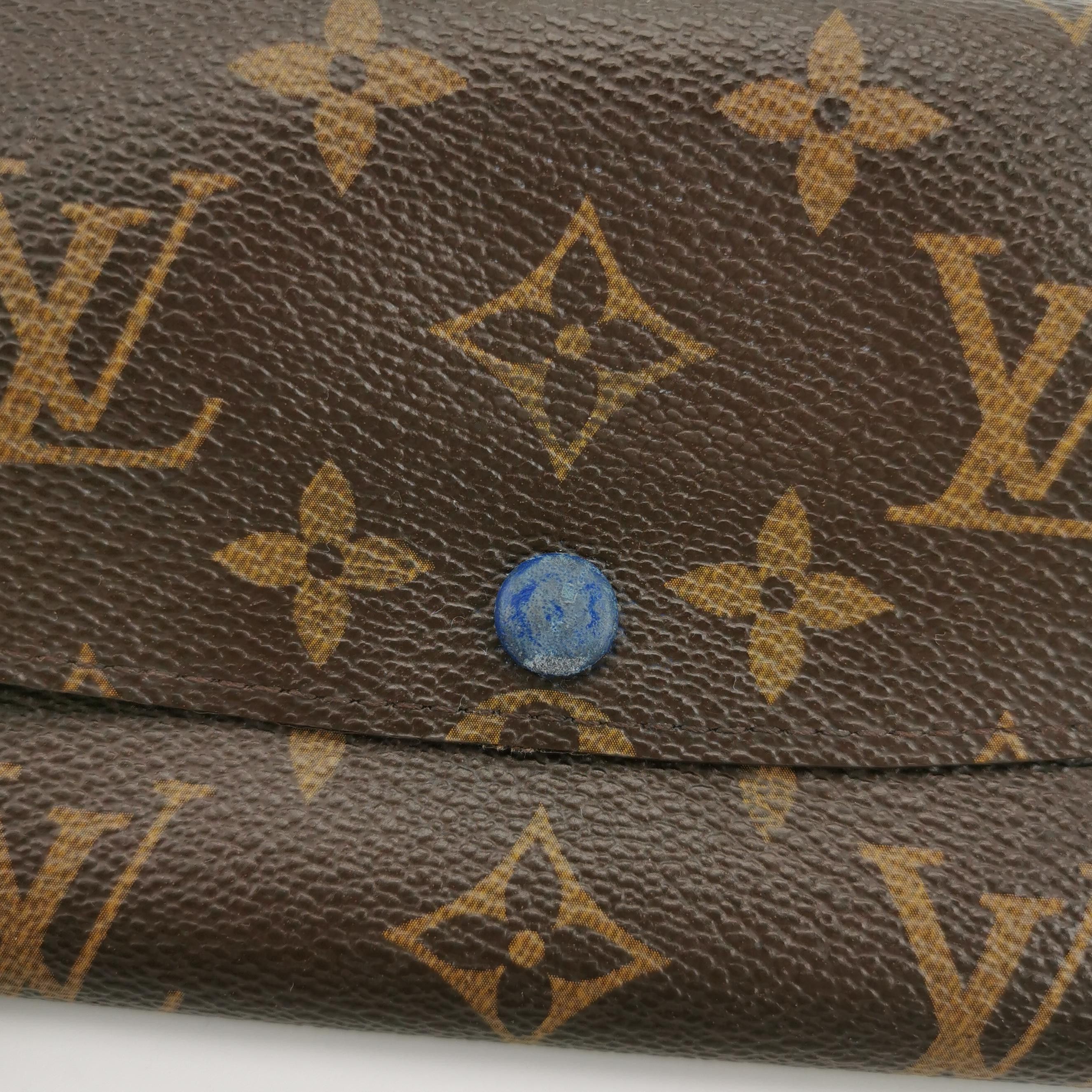 Louis Vuitton Louis Vuitton (LV) Emilie leather Monogram print snap walle Size ONE SIZE - 6 Thumbnail