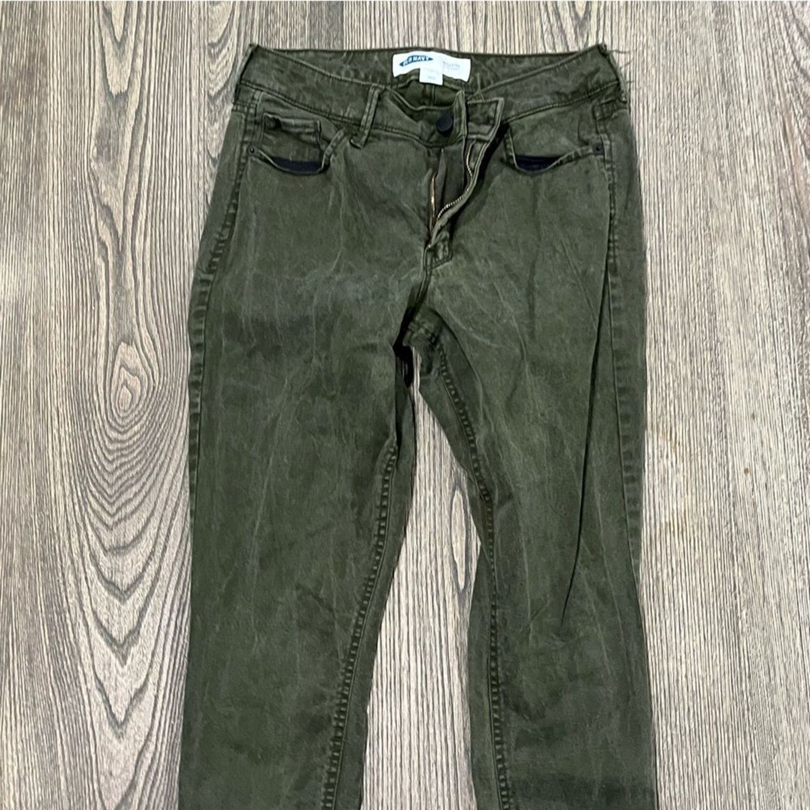 Old Navy Old Navy Womens Rockstar Super Skinny Jeans Mid-Rise Denim Size 27" / US 4 / IT 40 - 10 Thumbnail