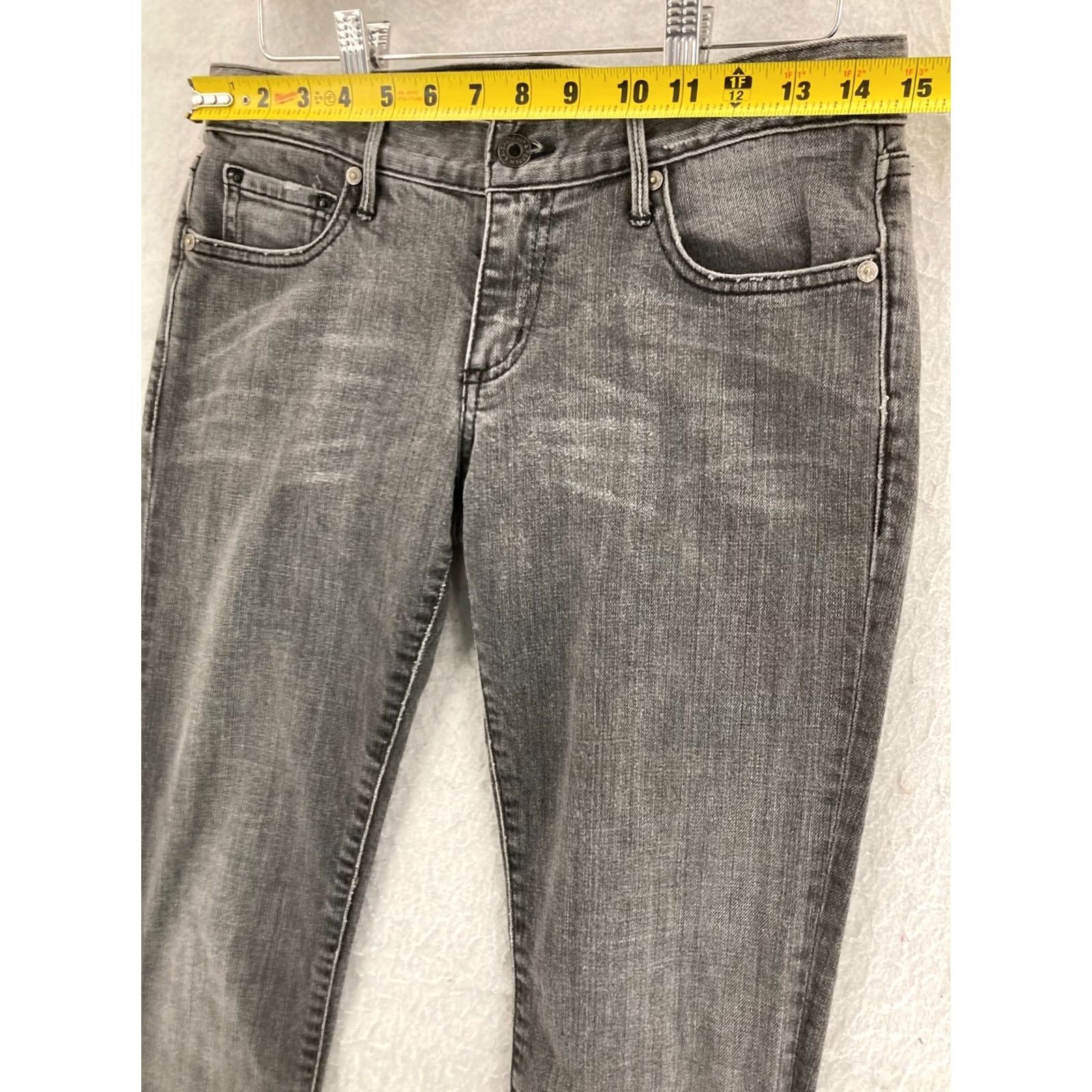 Vintage Chip and Pepper Jeans Womens 27 USA Made Denim 5-Pocket Skinny Low Rise Black Cotton Blend XS? Size 27" / US 4 / IT 40 - 2 Thumbnail