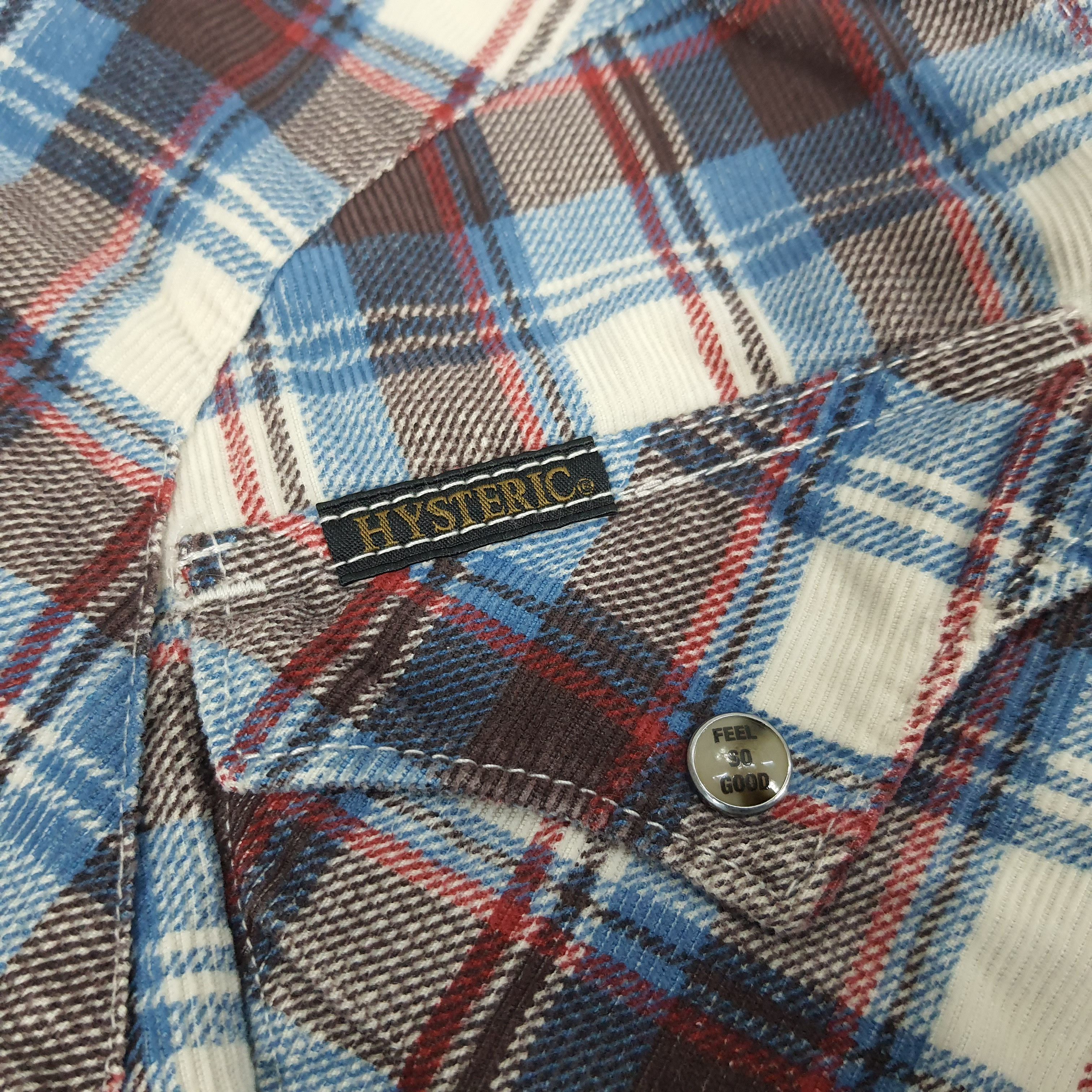 Hysteric Glamour Vintage Hysteric Glamour Japan Custom Logo Flannel Shirts Size US M / EU 48-50 / 2 - 7 Thumbnail