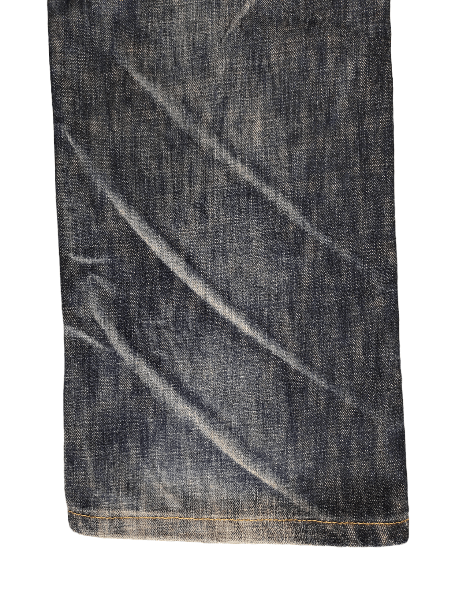 Hysteric Glamour Vintage Y2k Lolita Loose Denim Jeans Wide Leg Streetwear Size US 33 - 5 Thumbnail