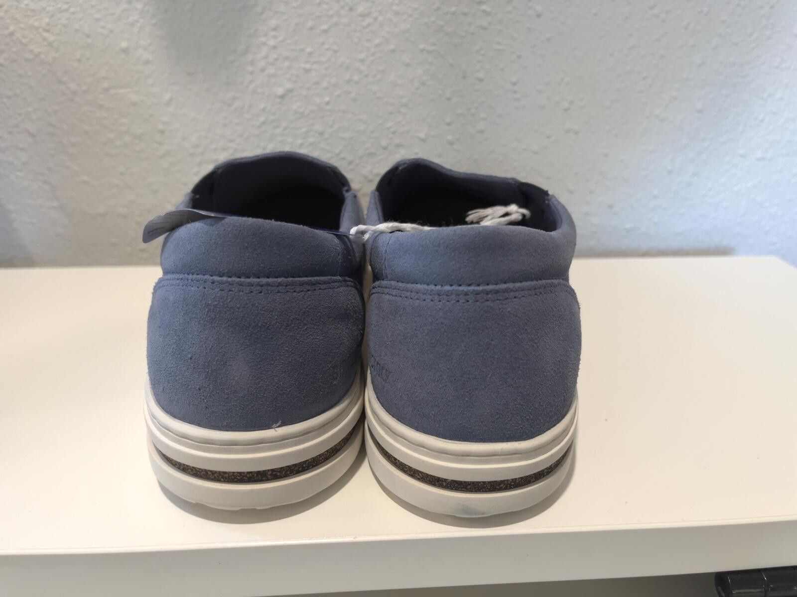 Birkenstock Birkenstock Blue Suede Oswega Size US 9 / EU 42 - 4 Thumbnail