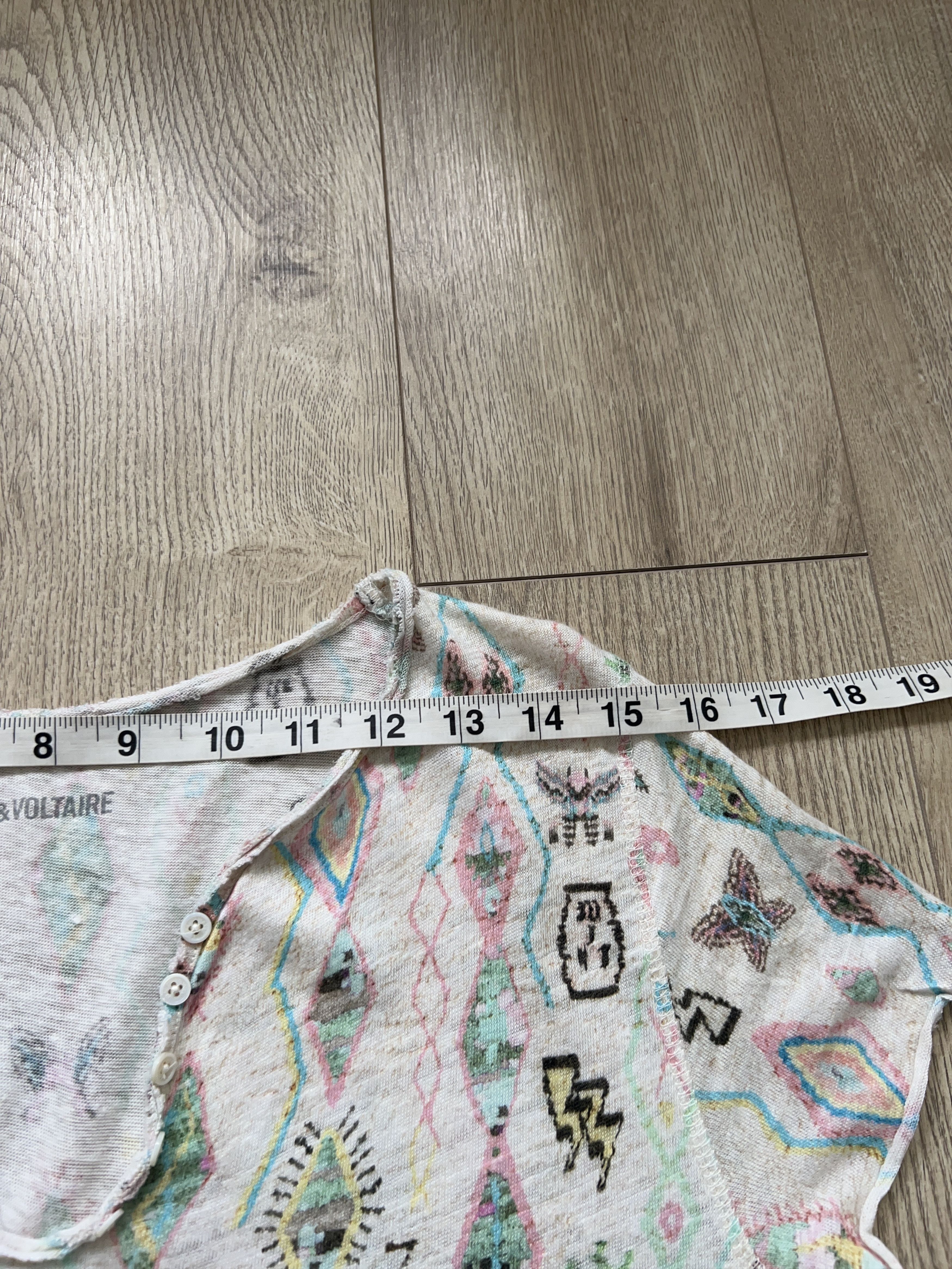 Designer × Zadig & Voltaire Womens Tunisien Kilim Linen Tank Top Sleeveless Shirt Size S / US 4 / IT 40 - 3 Thumbnail