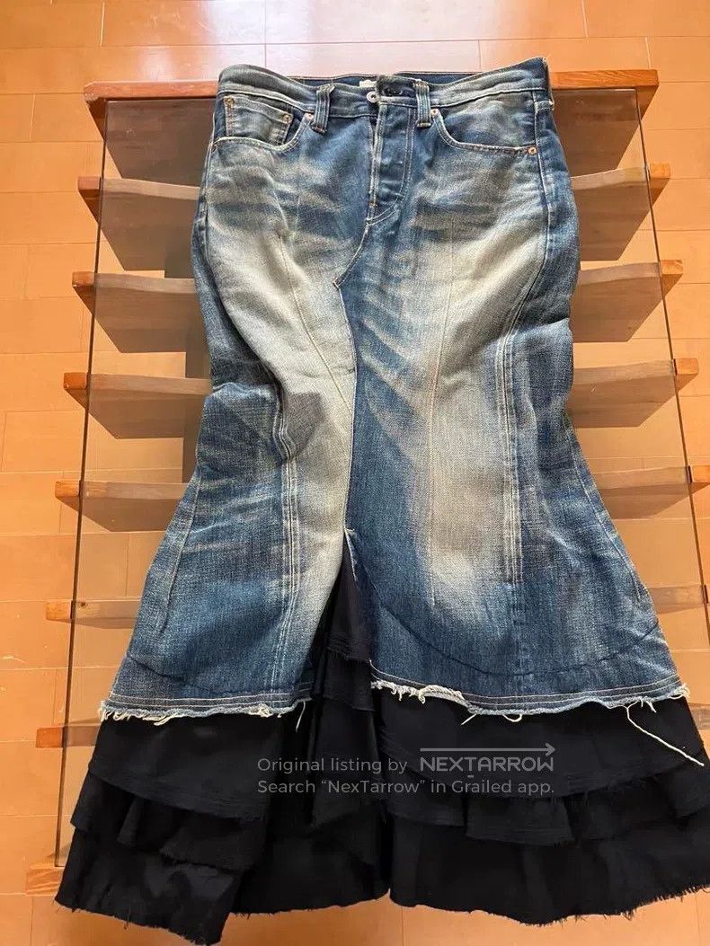 Comme des Garcons Comme Des Garcons size S Dark vintage fish-tail patched sk Size 24" / US 00 / IT 34 - 3 Thumbnail