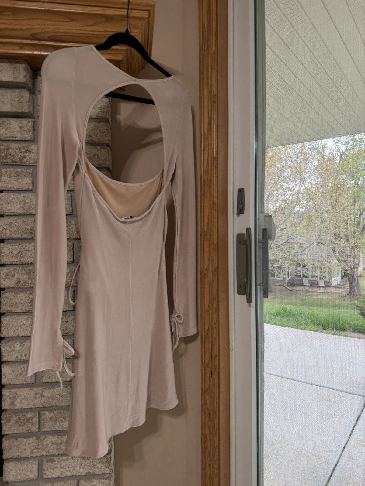 Mirror Palais Mirror Palais Mini Dress in Dove Size S / US 4 / IT 40 - 2 Thumbnail