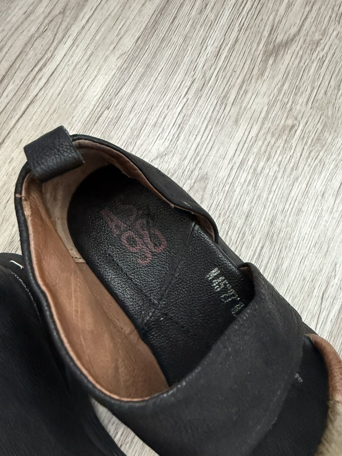 A.S.98 A.S.98 Avant-Garde Leather Sandals EU36 (US6) Made in Italy Size US 6 / IT 36 - 5 Thumbnail