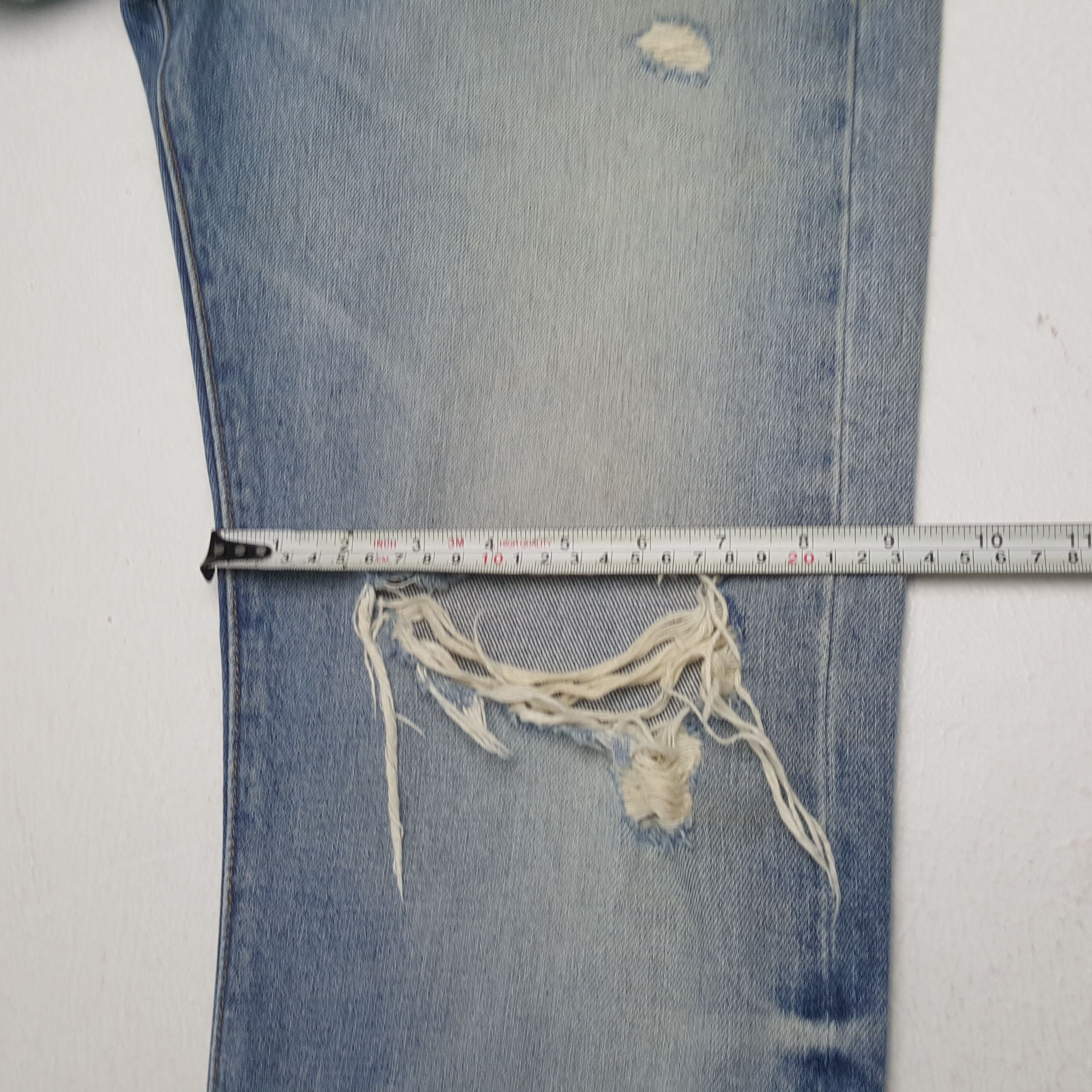 Levi's × Vintage LEVI'S Streetwear Style Distressed Jeans Size US 32 / EU 48 - 10 Thumbnail