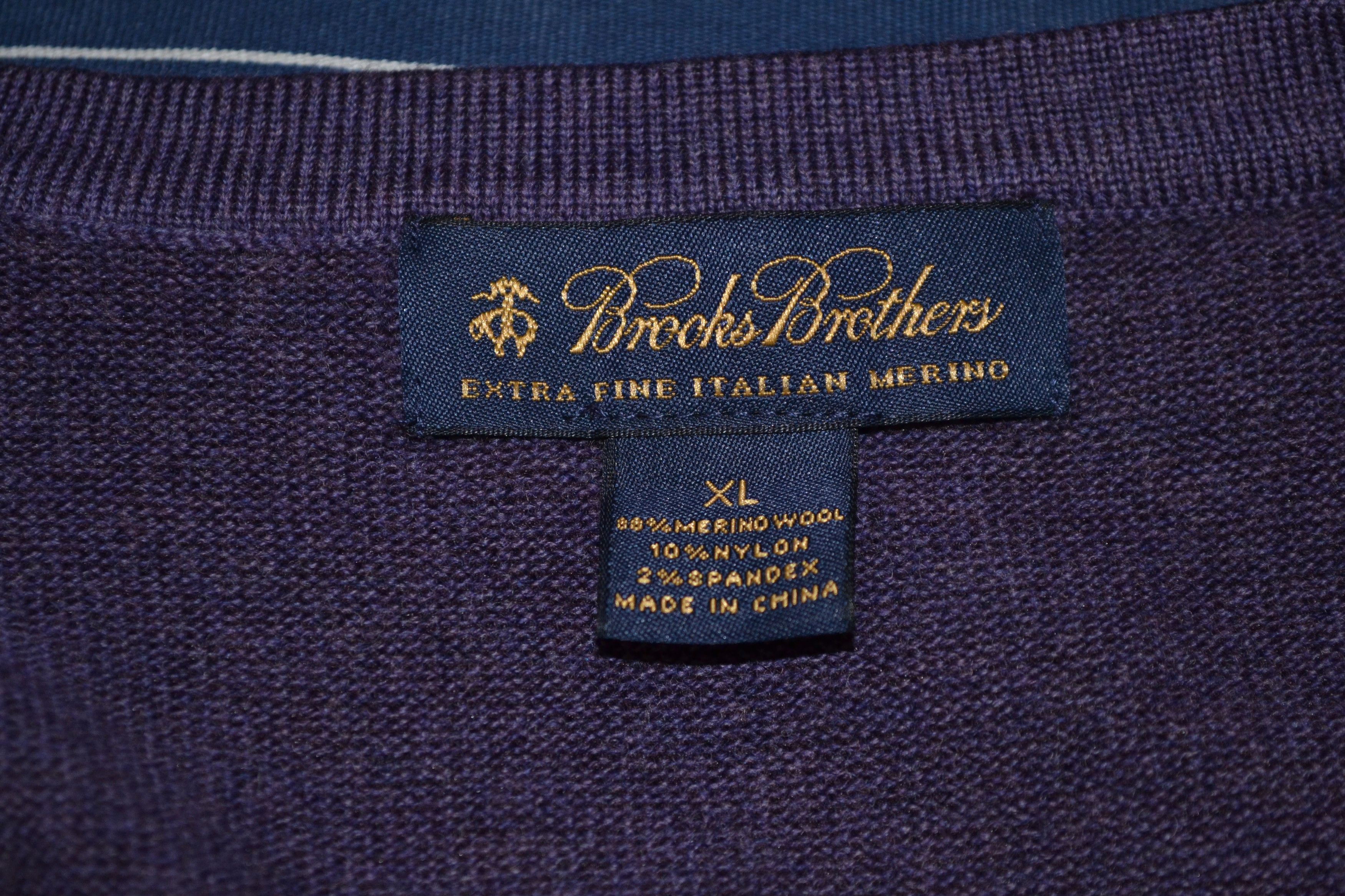 Brooks Brothers Brooks Brothers Merino Wool Sweater Men’s XL Size US XL / EU 56 / 4 - 8 Thumbnail