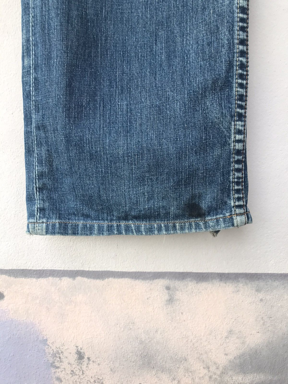 Levi's Vintage Levis 503 Distressed Denim Size US 35 - 2 Thumbnail