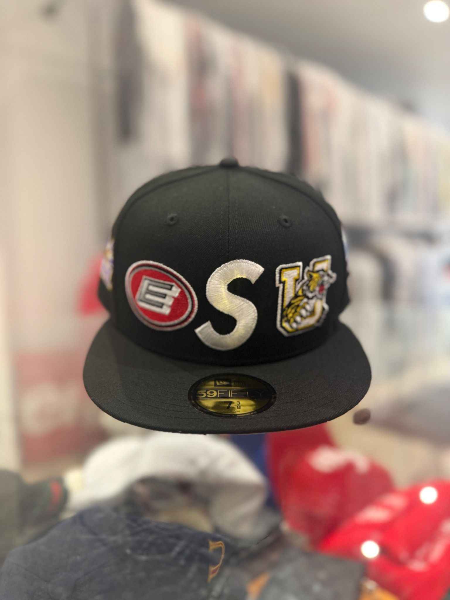 Supreme Supreme Screw Ball S Logo New Era 59Fifty Fitted Hat | Grailed