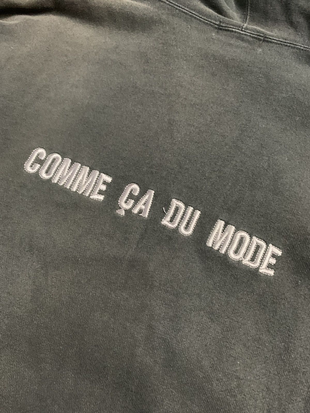 20471120 SUNFADED COMME CA DU MODE DISTRESSED FUR ZIP HOODIE Size US L / EU 52-54 / 3 - 4 Thumbnail