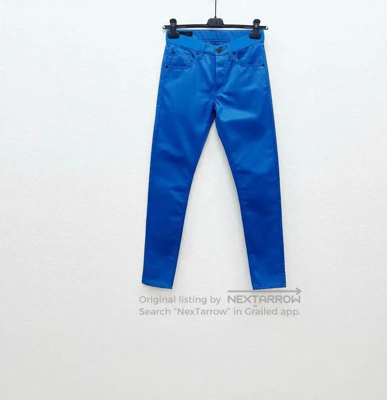Other Alexander McQueen Casual Blue Denim Pants . Size US 26 / EU 42 - 1 Thumbnail