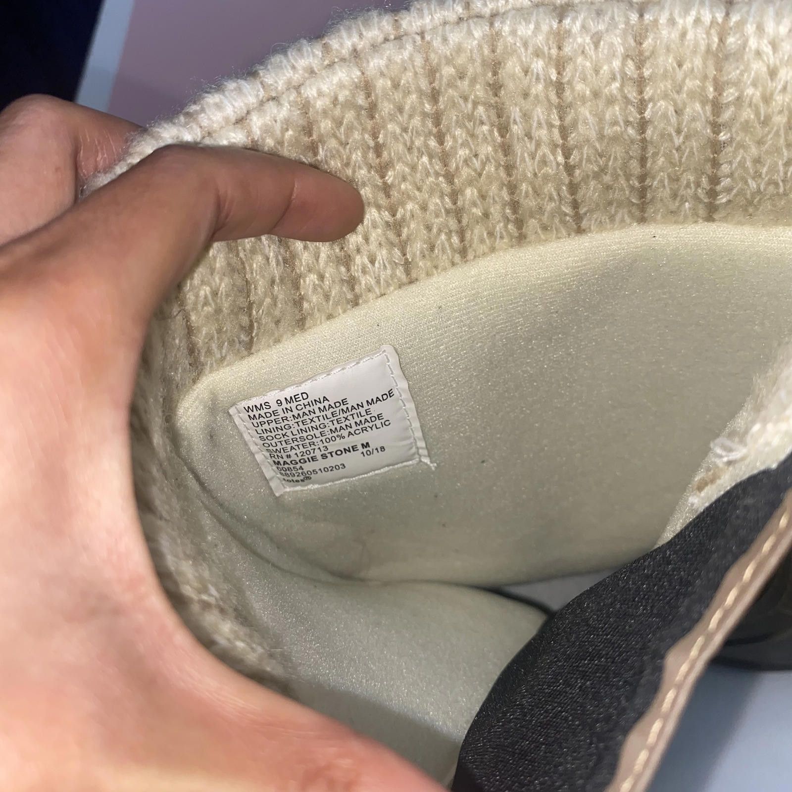 Designer Totes Maggie Women's Waterproof Winter Boots Tan Size 9 Size US 9 / IT 39 - 5 Thumbnail