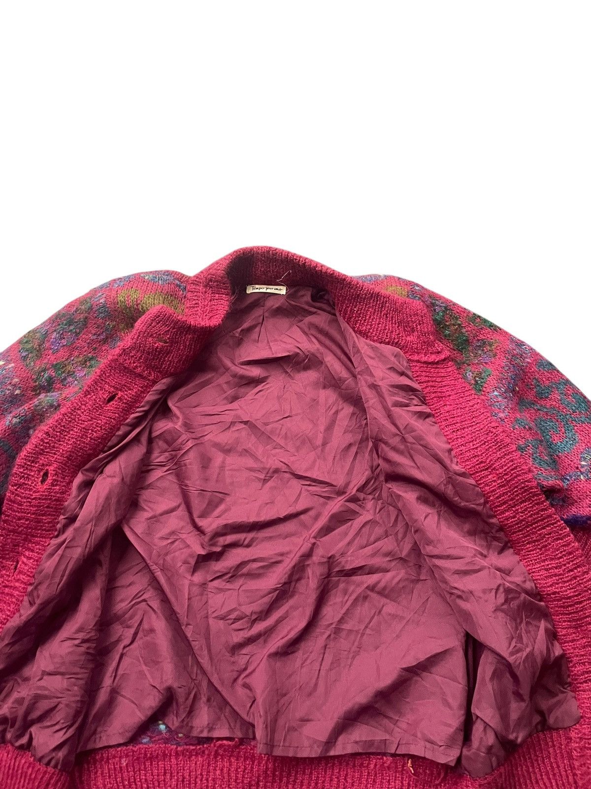 Japanese Brand Vintage Mohair Tempu Purimo Jacket Size M / US 6-8 / IT 42-44 - 9 Thumbnail