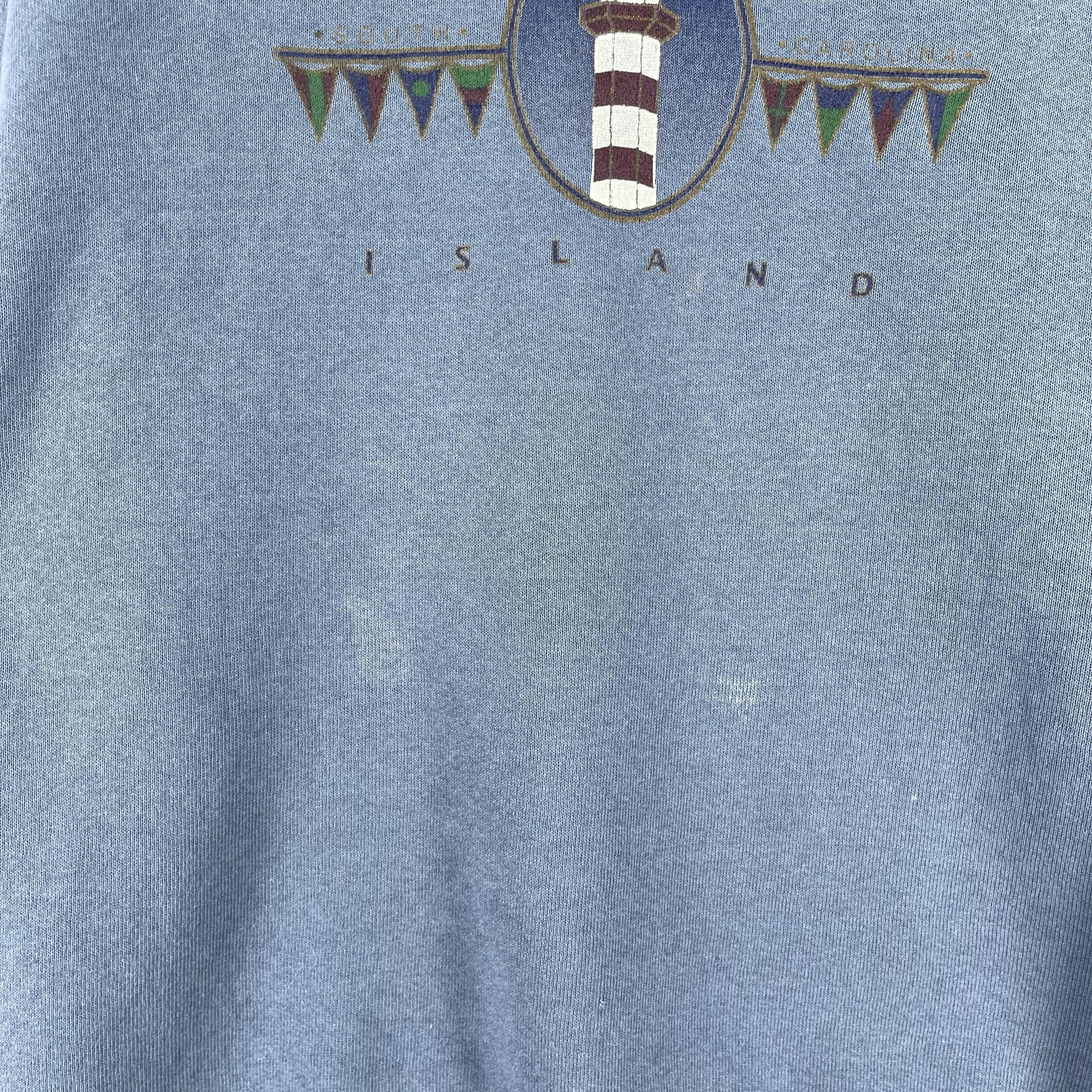 Vintage Vintage HILTON HEAD ISLAND Distressed Sweatshirt Size US M / EU 48-50 / 2 - 4 Thumbnail