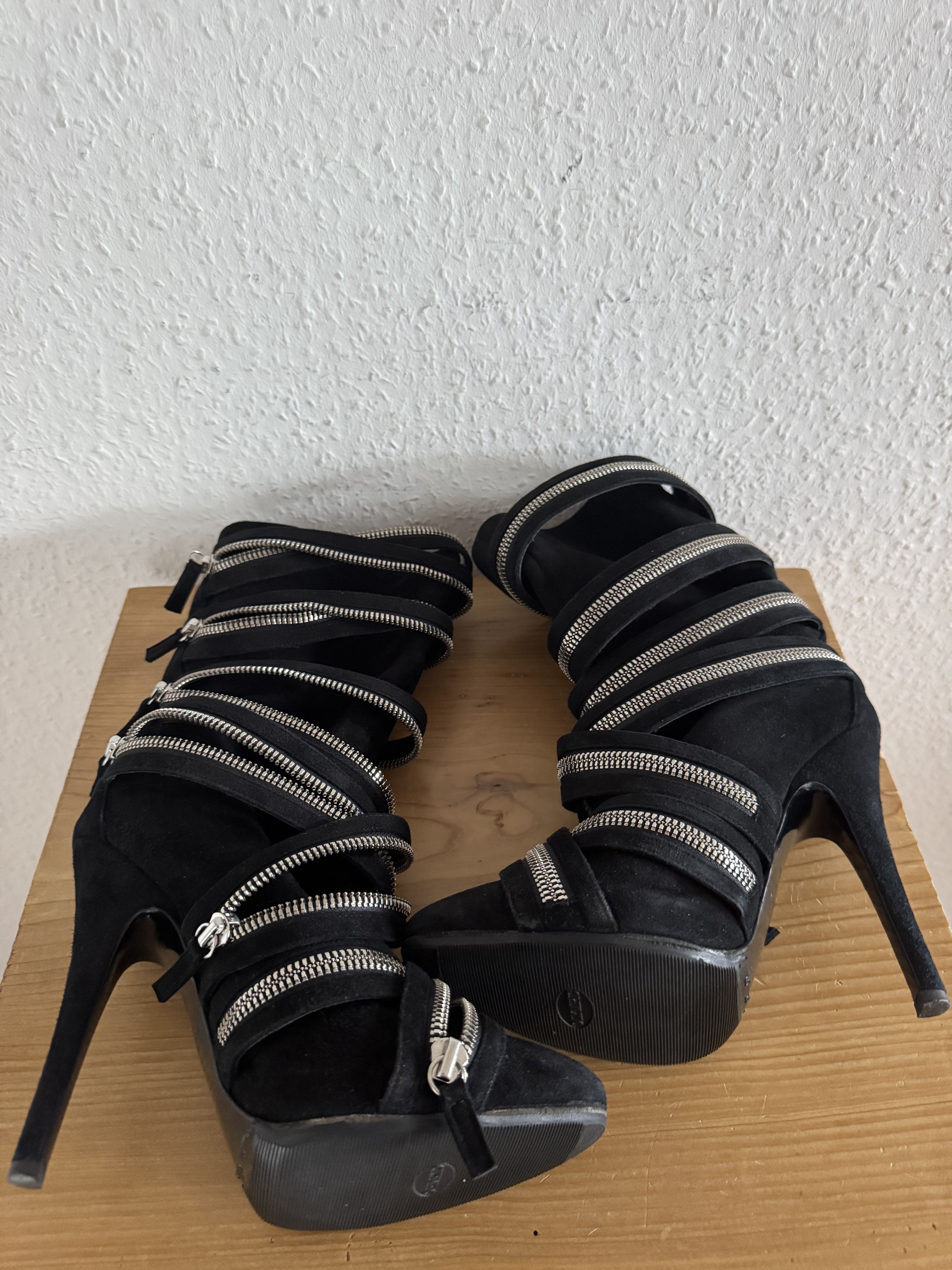Balmain FW09 Zipper High-Heel Boot Size US 5 / IT 35 - 14 Thumbnail
