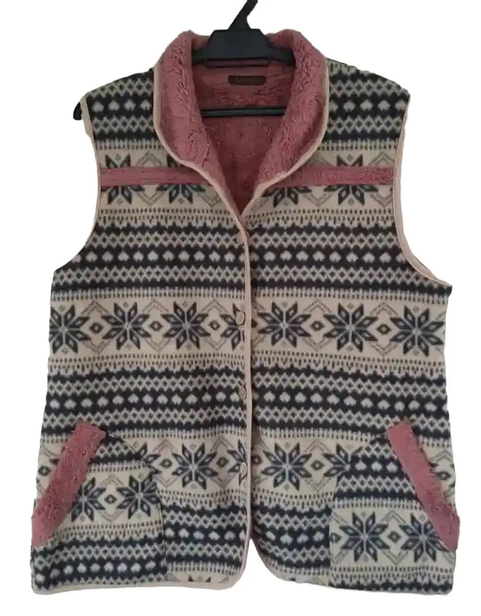 Native Agrigento Navajo Native Sleeveless Fleece Size US M / EU 48-50 / 2 - 1 Thumbnail