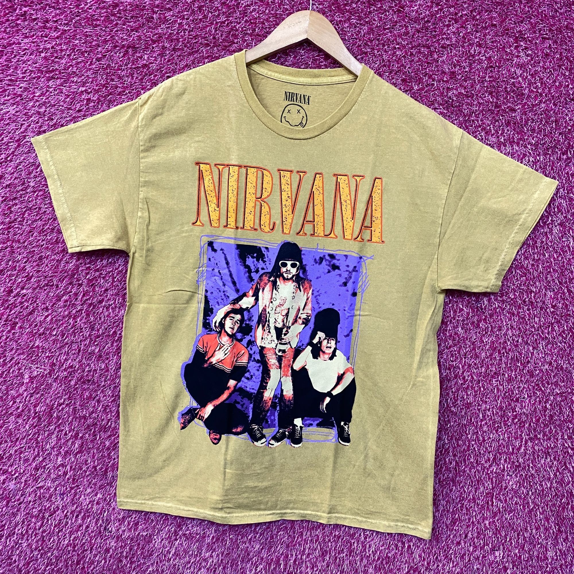 Nirvana Nirvana Nevermind Band Members Grunge T-Shirt Large Size US L / EU 52-54 / 3 - 3 Thumbnail
