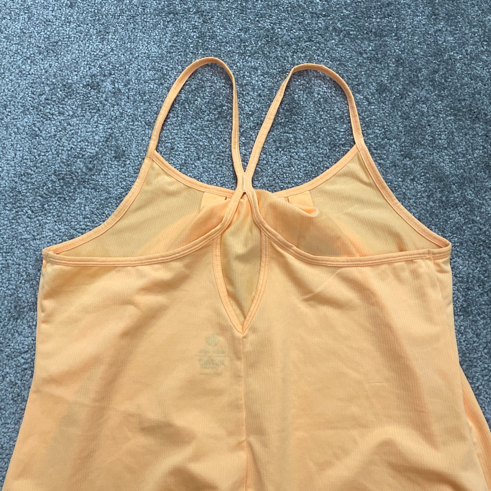 Old Navy Old Navy Active Tank Top Womens L Orange Racerback Halter Sleeveless Athletic Fit Shirt Size L / US 10 / IT 46 - 3 Thumbnail