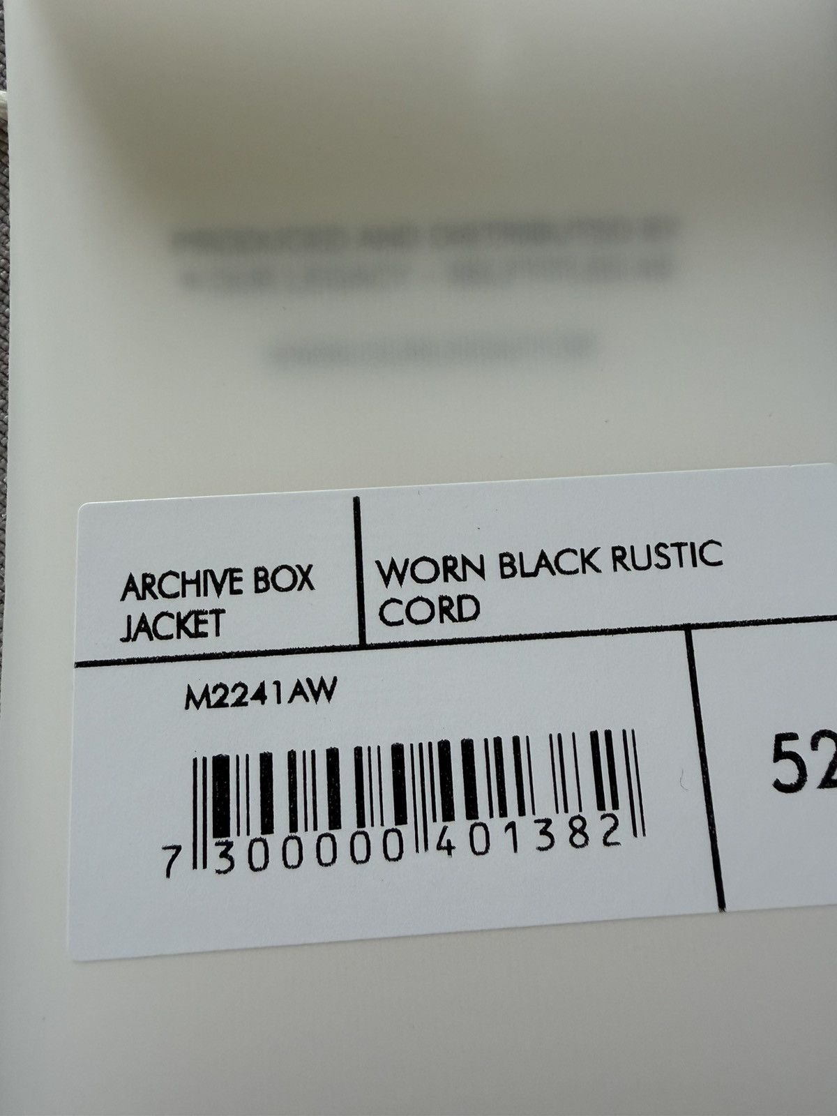 Our Legacy Archive Box Jacket Size US L / EU 52-54 / 3 - 6 Thumbnail