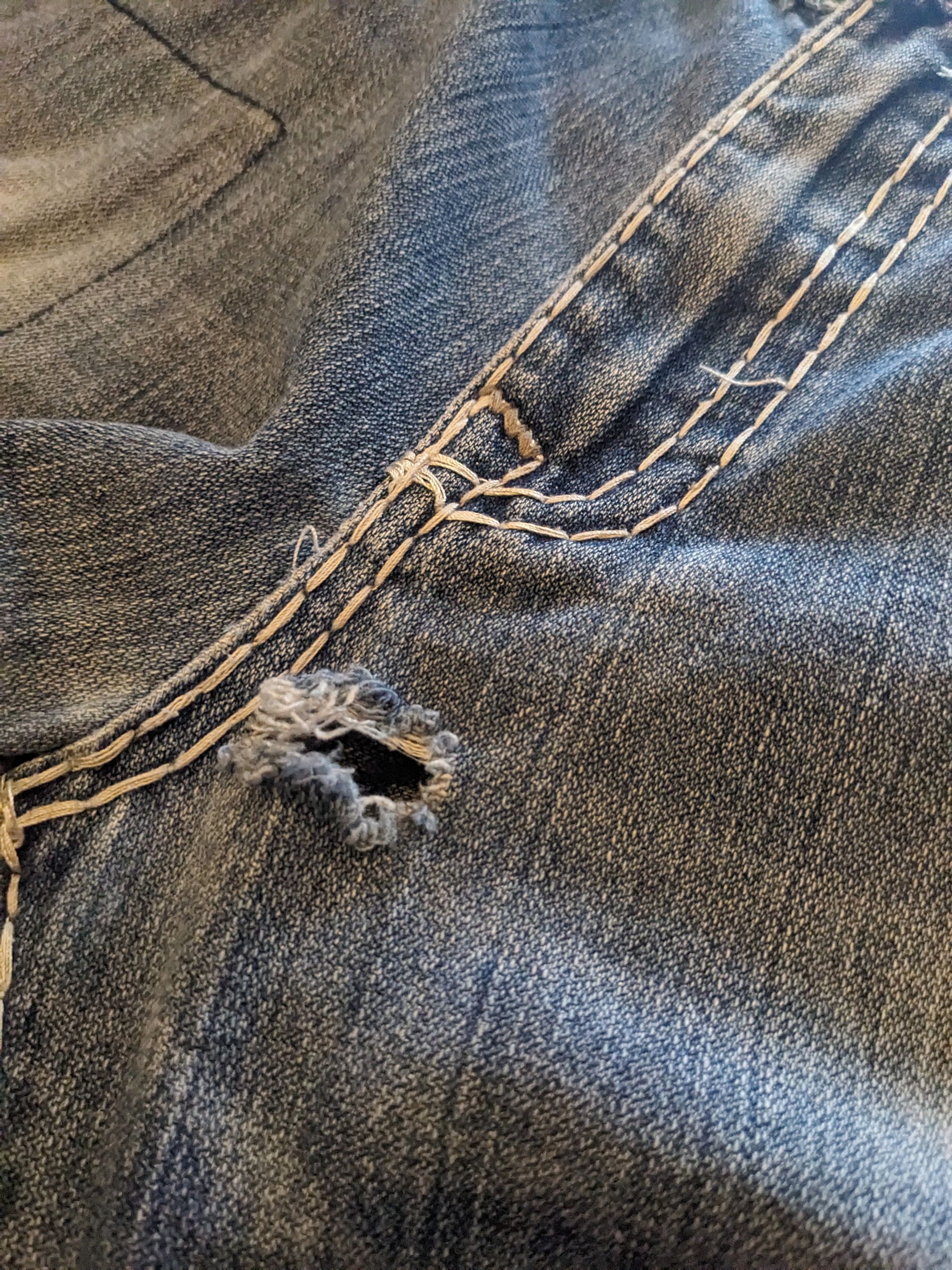 True Religion × Vintage Vintage Y2K True Religion 36x34 Ricky Super T Relaxed Denim Size US 36 / EU 52 - 13 Thumbnail