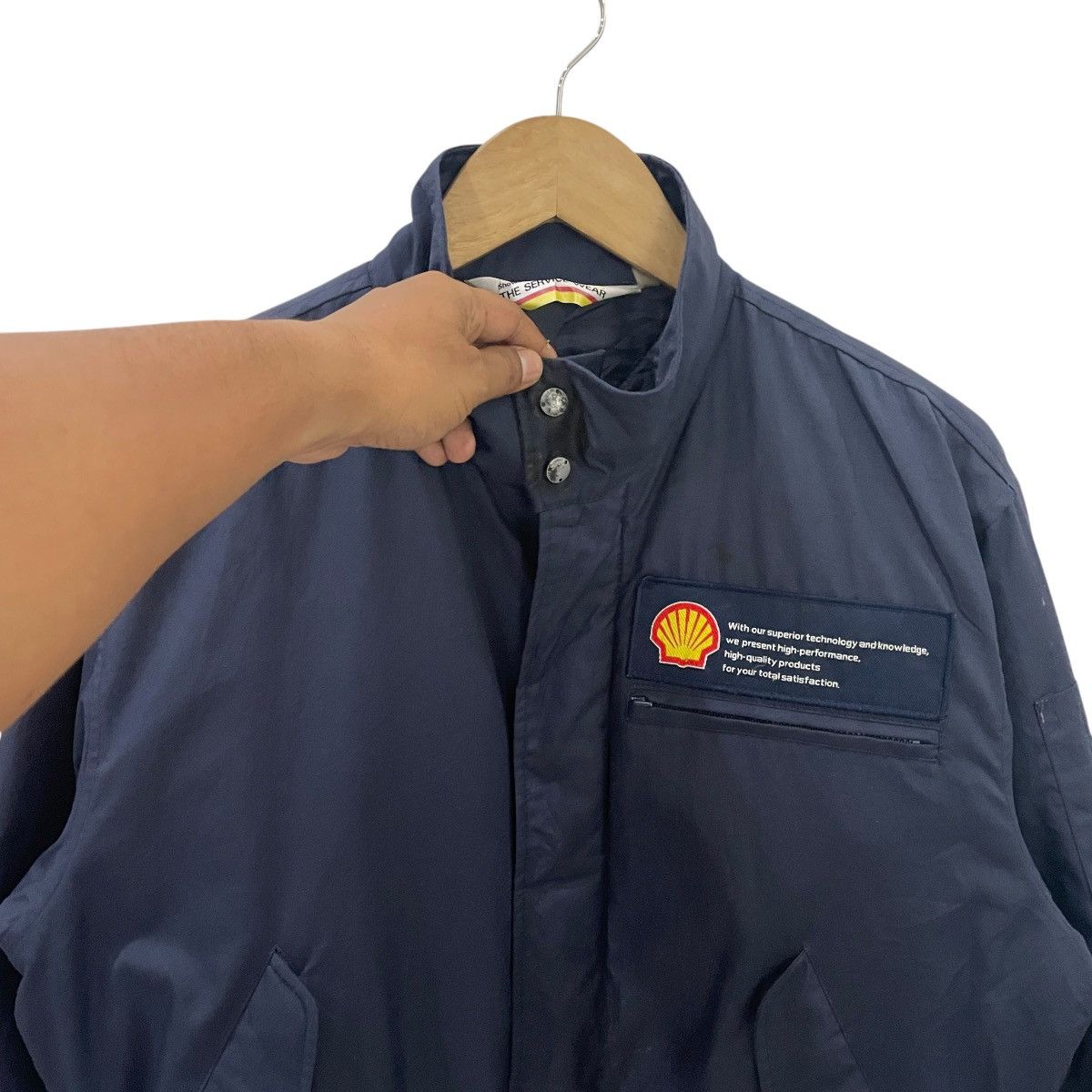 Japanese Brand Vintage Shell Workers Jacket Size US L / EU 52-54 / 3 - 2 Thumbnail