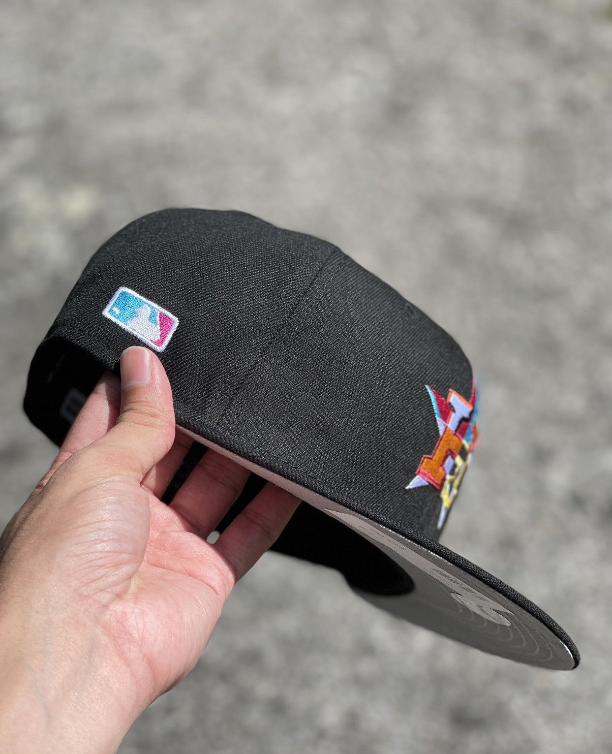 MLB 7 1/4 4UCAPs Exclusive “Jimmy Buckets/Miami” Houston Astros Size ONE SIZE - 4 Thumbnail