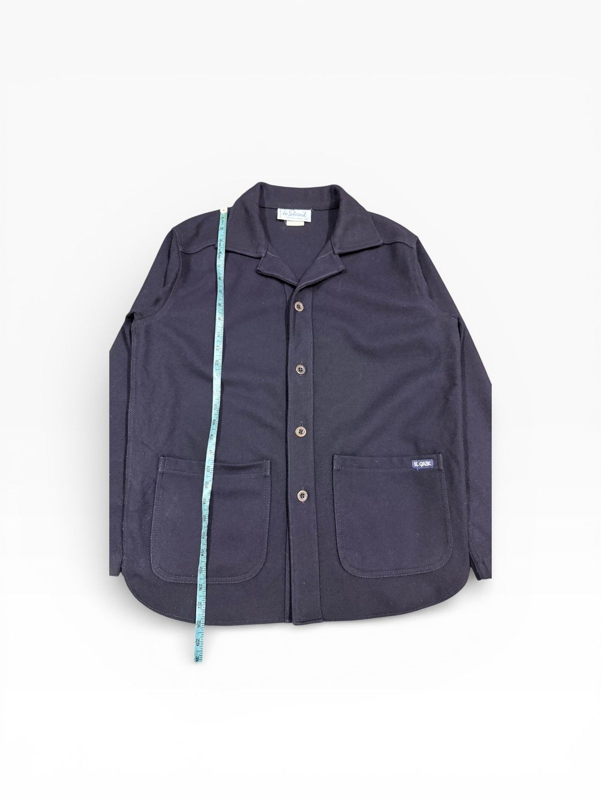 If Six Was Nine Vtg🔥Le Glazik Depuis 1928 Sailor France Wool Buttoned Jacket Size US M / EU 48-50 / 2 - 18 Thumbnail