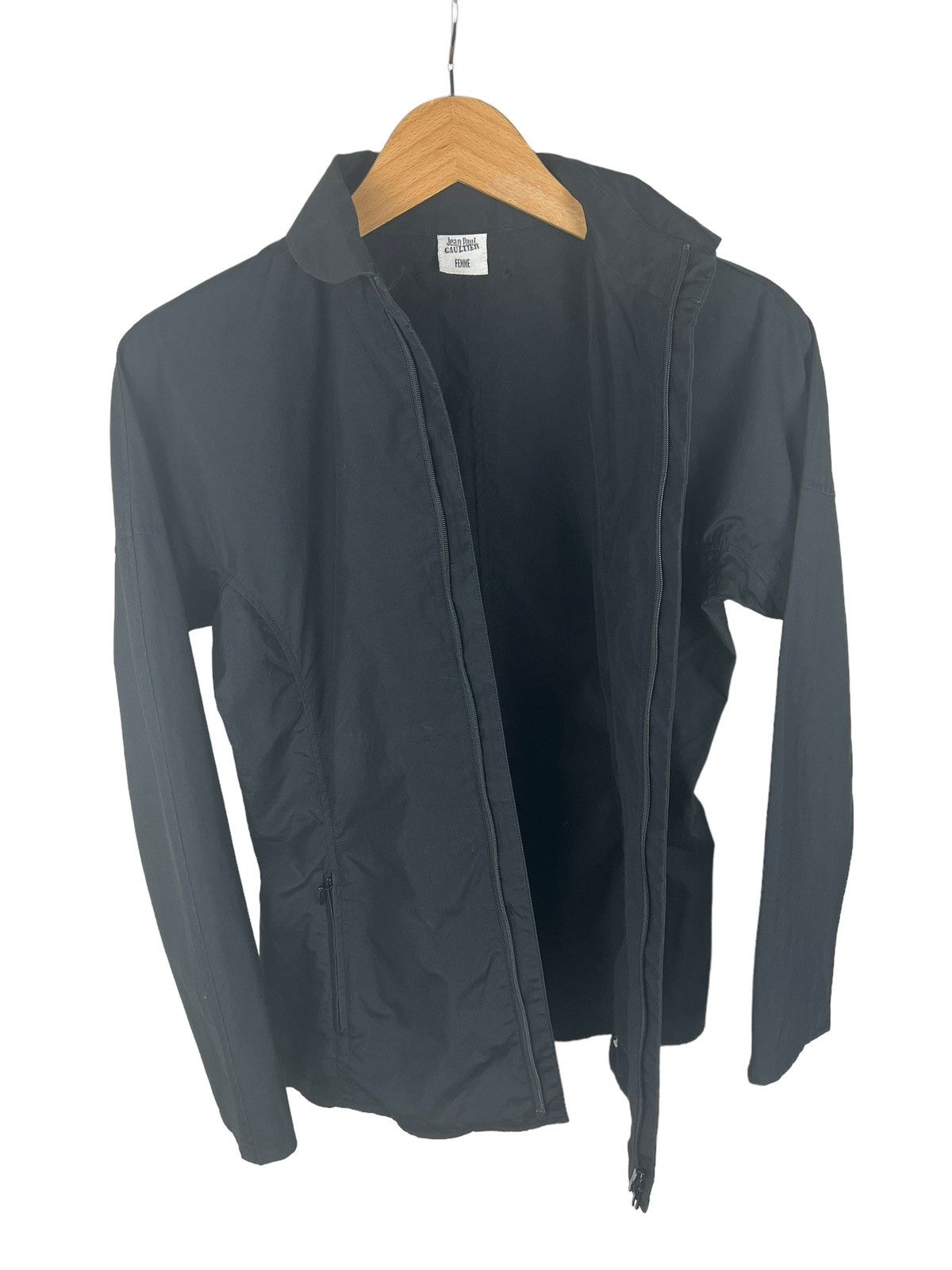 Jean Paul Gaultier Jean Paul Gaultier Femme Tech Zipper Shirt Size XS / US 0-2 / IT 36-38 - 13 Thumbnail
