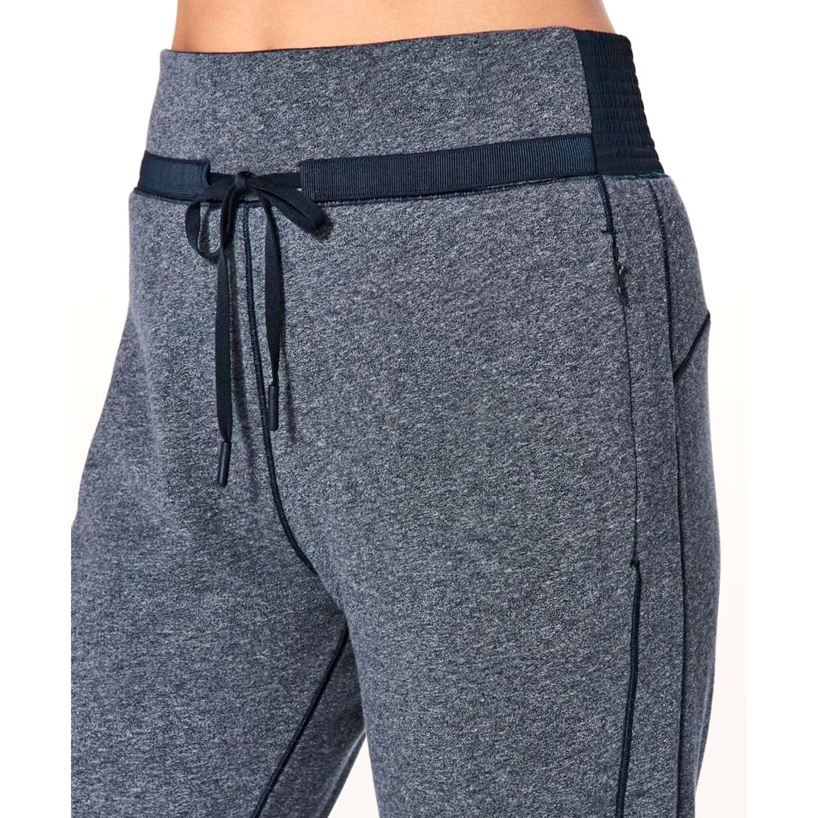 Lululemon Lululemon Cool & Collected Jogger Pants Heathered Speckled True Navy Women’s Size 6 Size 28" / US 6 / IT 42 - 2 Thumbnail
