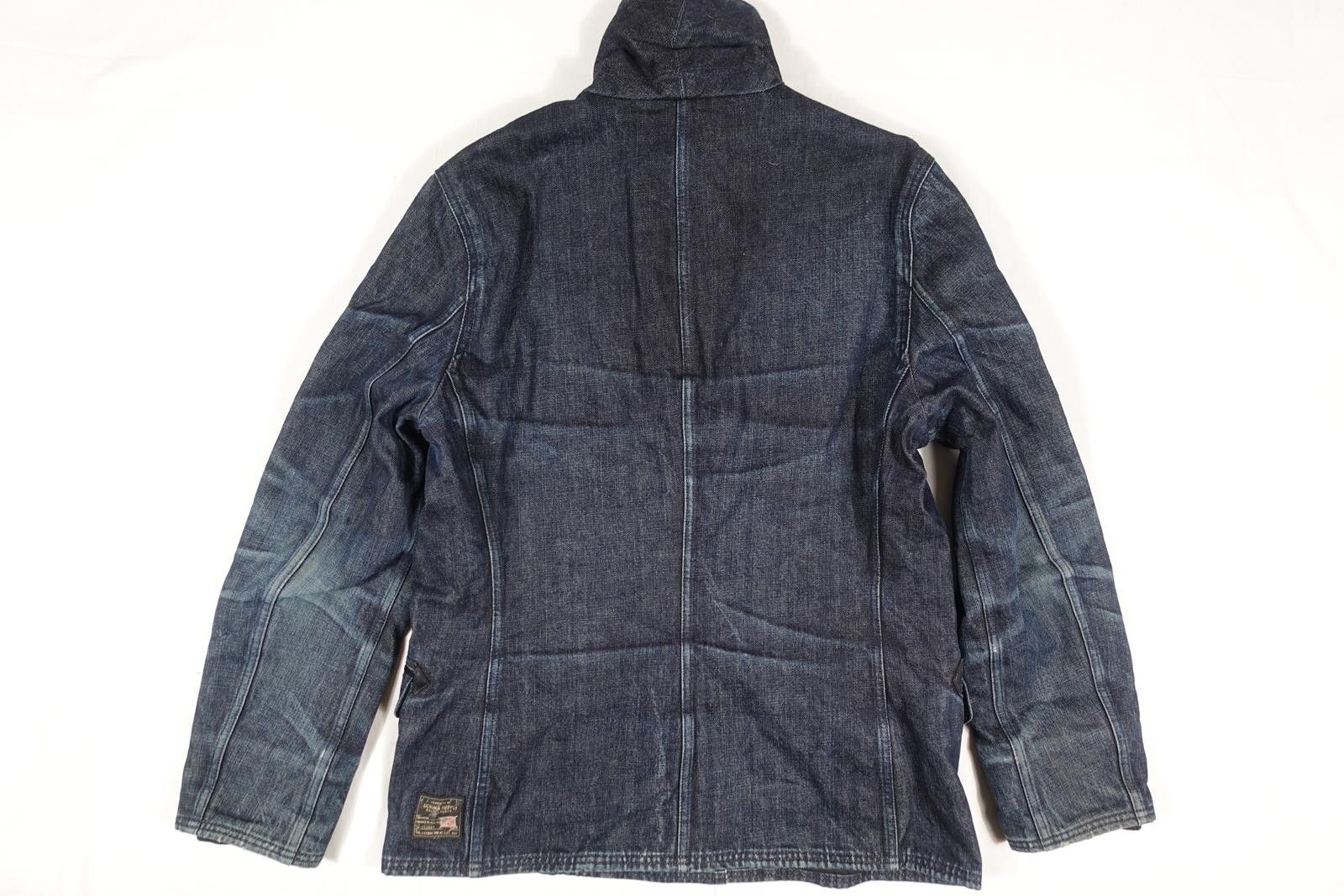 Denim & Supply Ralph Lauren Ralph Lauren Denim & Supply Jacket Pea Coat Denim Indigo L Size US L / EU 52-54 / 3 - 2 Thumbnail