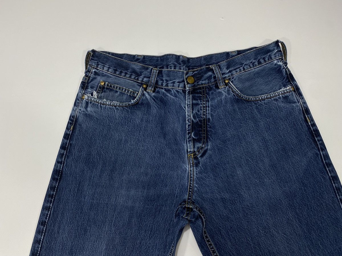 Carhartt 🔥LASTDROP🔥 Carhartt Stonewashed Straight Marlow Jeans Pants Size US 33 - 14 Thumbnail