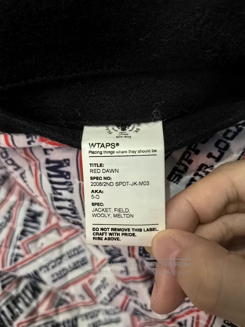 Wtaps Wtaps Military-style wool jacket Size US S / EU 44-46 / 1 - 6 Thumbnail