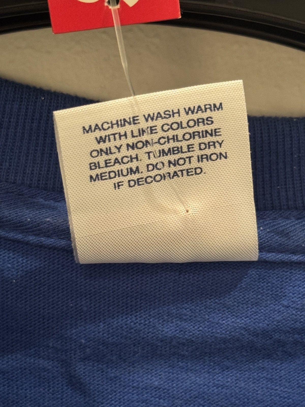 Supreme Supreme Motion Logo Tee Royal Blue SS16 Size US L / EU 52-54 / 3 - 3 Thumbnail