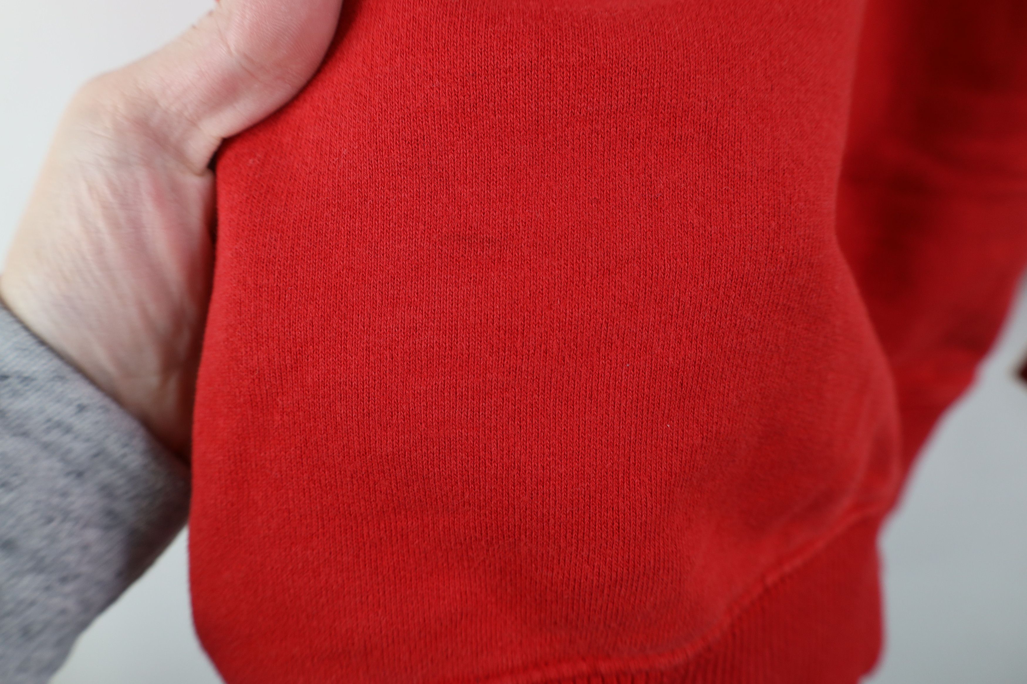 Vintage Vintage 90s Y2K Ohio State University Sweatshirt Red Size US L / EU 52-54 / 3 - 6 Thumbnail