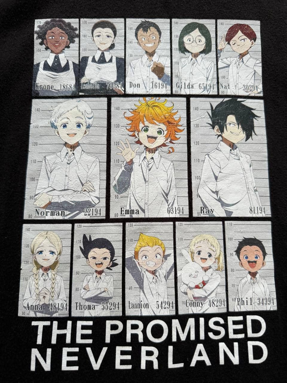 Anime Very Rare Anime The Promised Neverland Tshirt Size US M / EU 48-50 / 2 - 3 Thumbnail