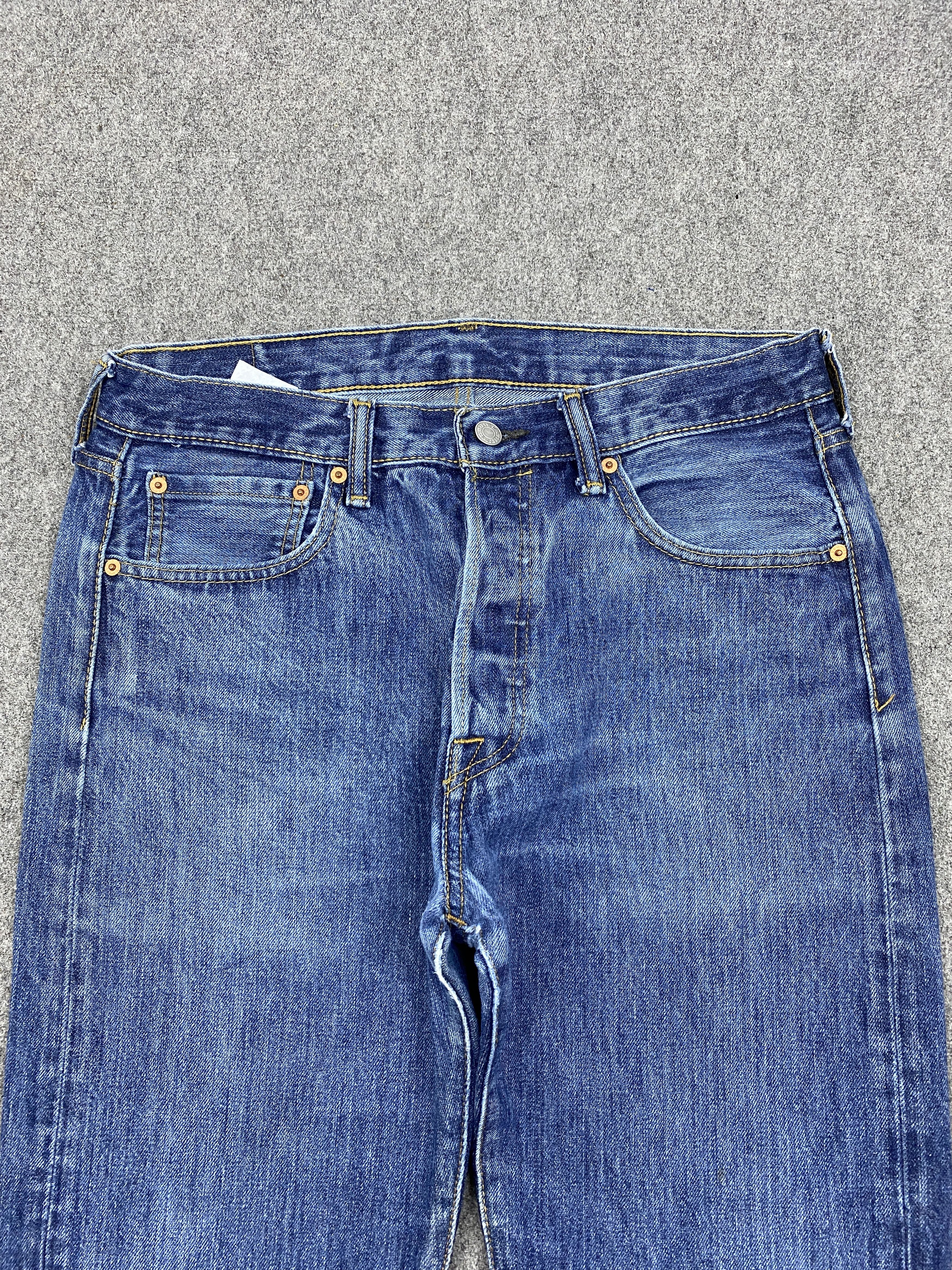 Levi's Blue Denim Vintage Levi's 501 Jeans DP2838 Size US 32 / EU 48 - 2 Thumbnail