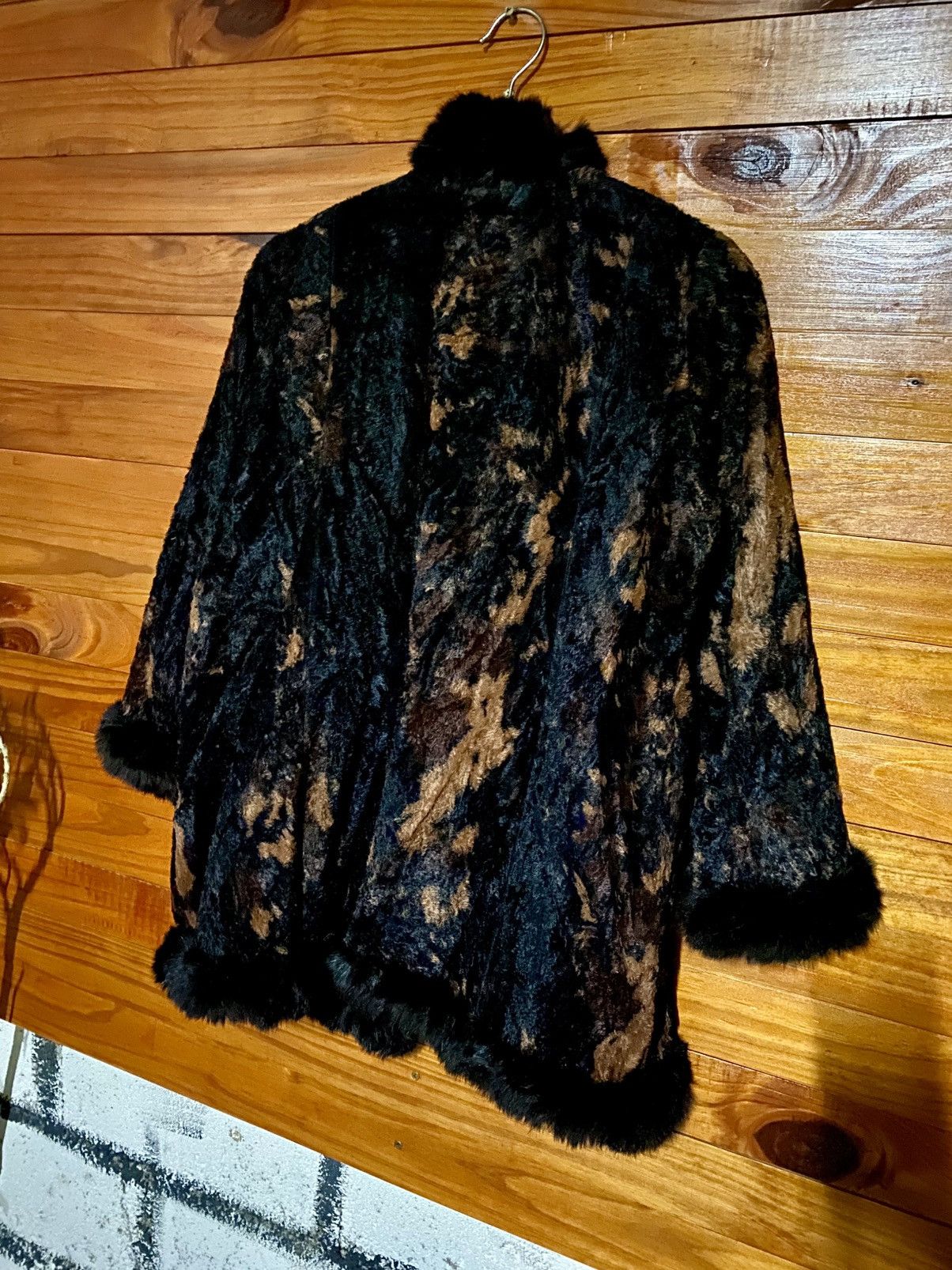 Vintage Vintage Girmes Faux Fur Coat | Made in West Germany Leopard Size M / US 6-8 / IT 42-44 - 9 Thumbnail