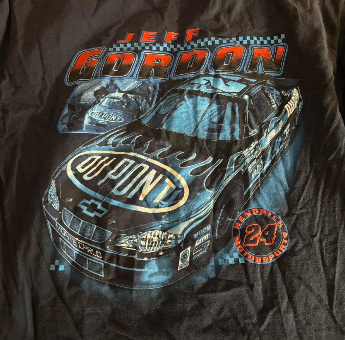 Vintage vintage jeff gordon tee Size US XL / EU 56 / 4 - 4 Thumbnail