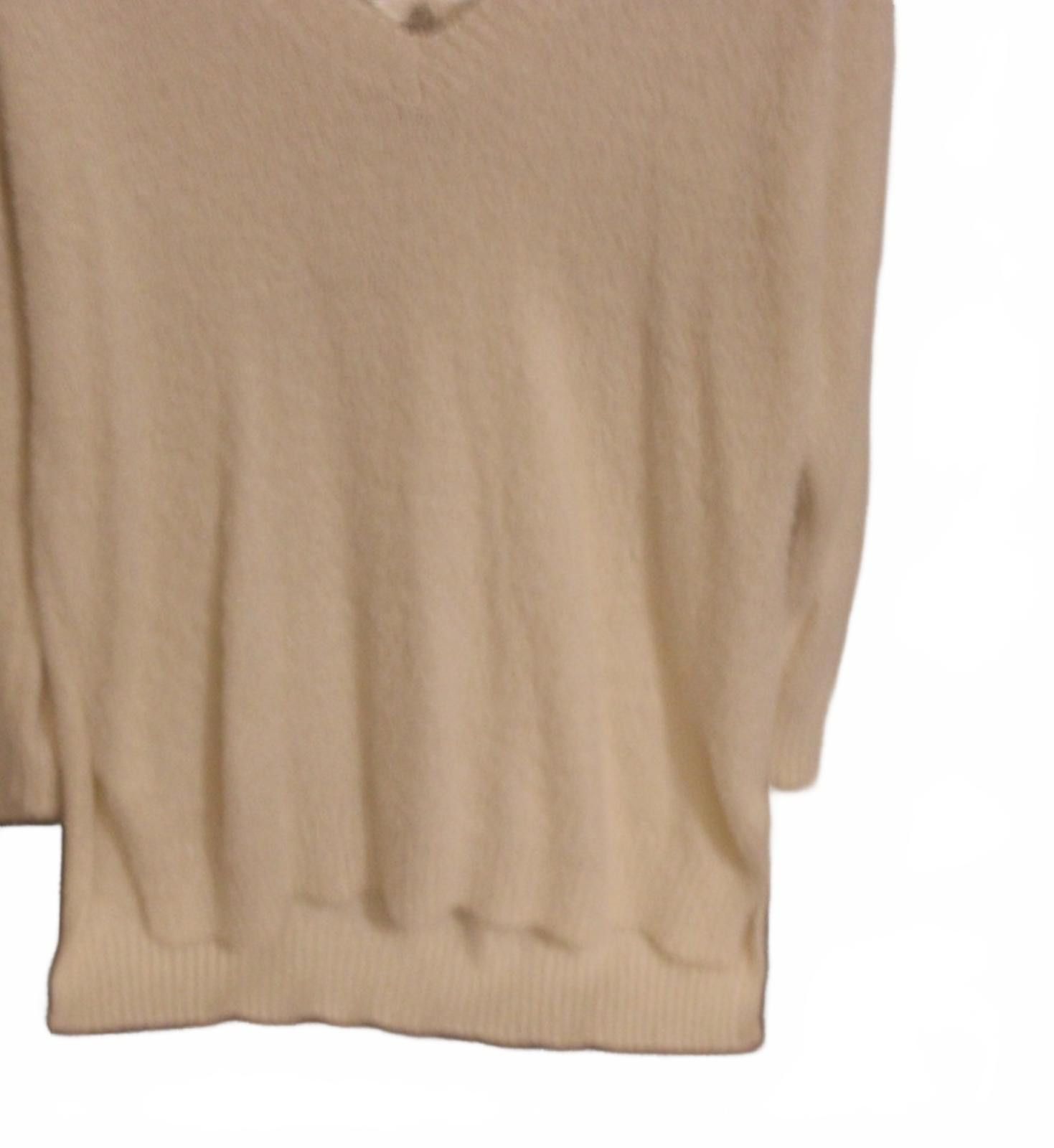 Other NWOT Pink Rose Beige V-Neck Sweater w Crisscross Back Small Size S / US 4 / IT 40 - 4 Thumbnail