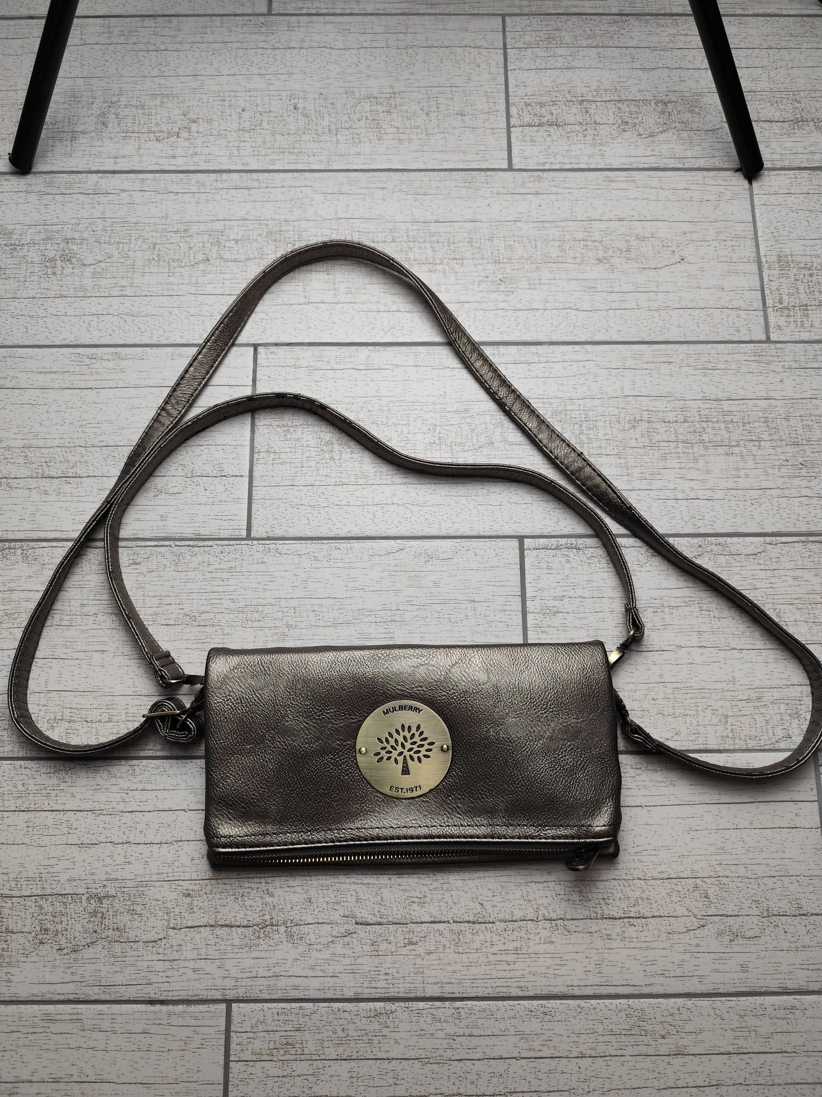 Designer × Mulberry × Vintage Vintage streetwear luxury designer Mulberry bag Size ONE SIZE - 1 Thumbnail