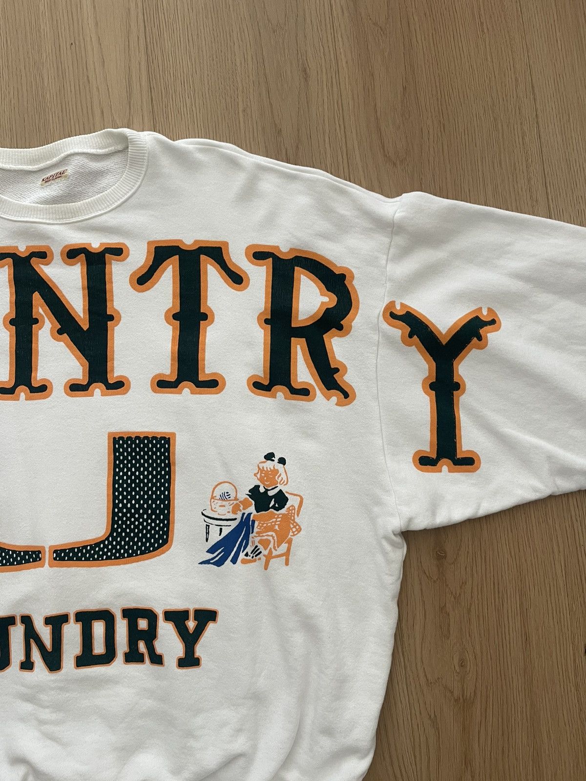 Kapital Kountry Kapital Kountry Laundry Big Knit Crewneck Size US M / EU 48-50 / 2 - 3 Thumbnail